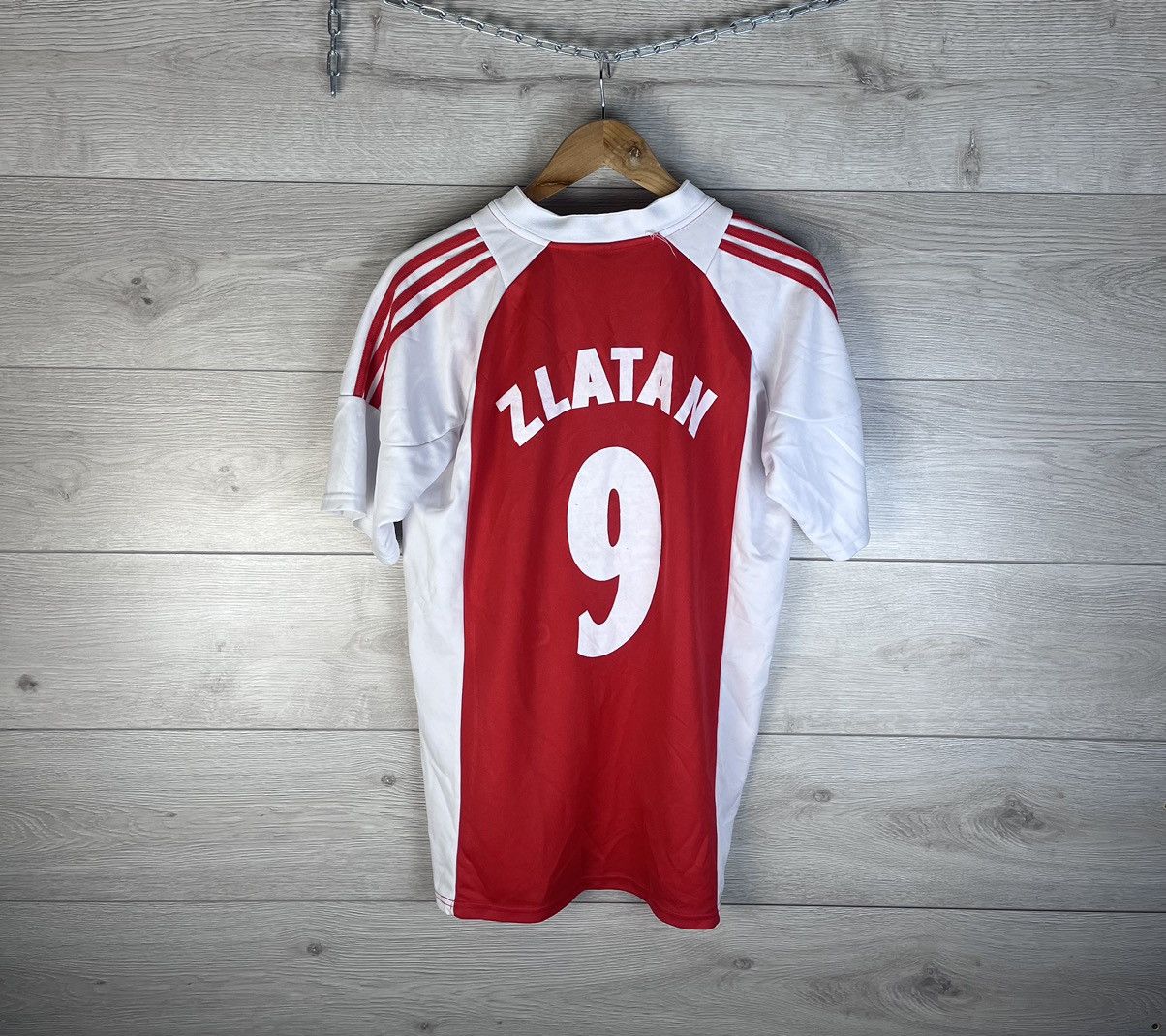 Japanese Brand Men’s soccer jersey Fc AJAX size M #9 Zlatan Size US M / EU 48-50 / 2 - 1 Thumbnail