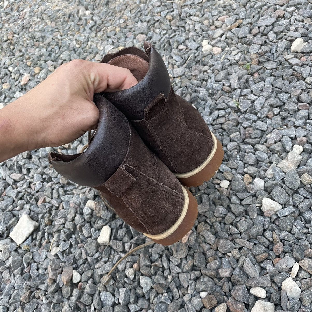 Vibram wabasha chukka boot copper rough cut brown leather Shoes Size US 11.5 / EU 44-45 - 4 Thumbnail