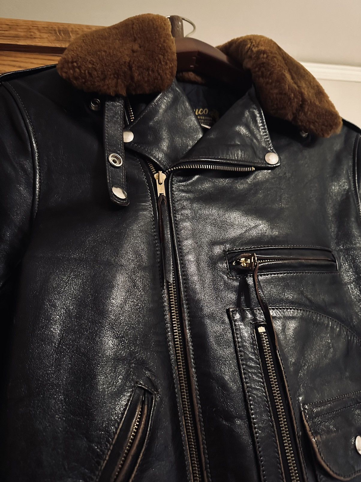 The Real McCoy's Buco J24L Horsehide leather jacket Size US M / EU 48-50 / 2 - 5 Thumbnail