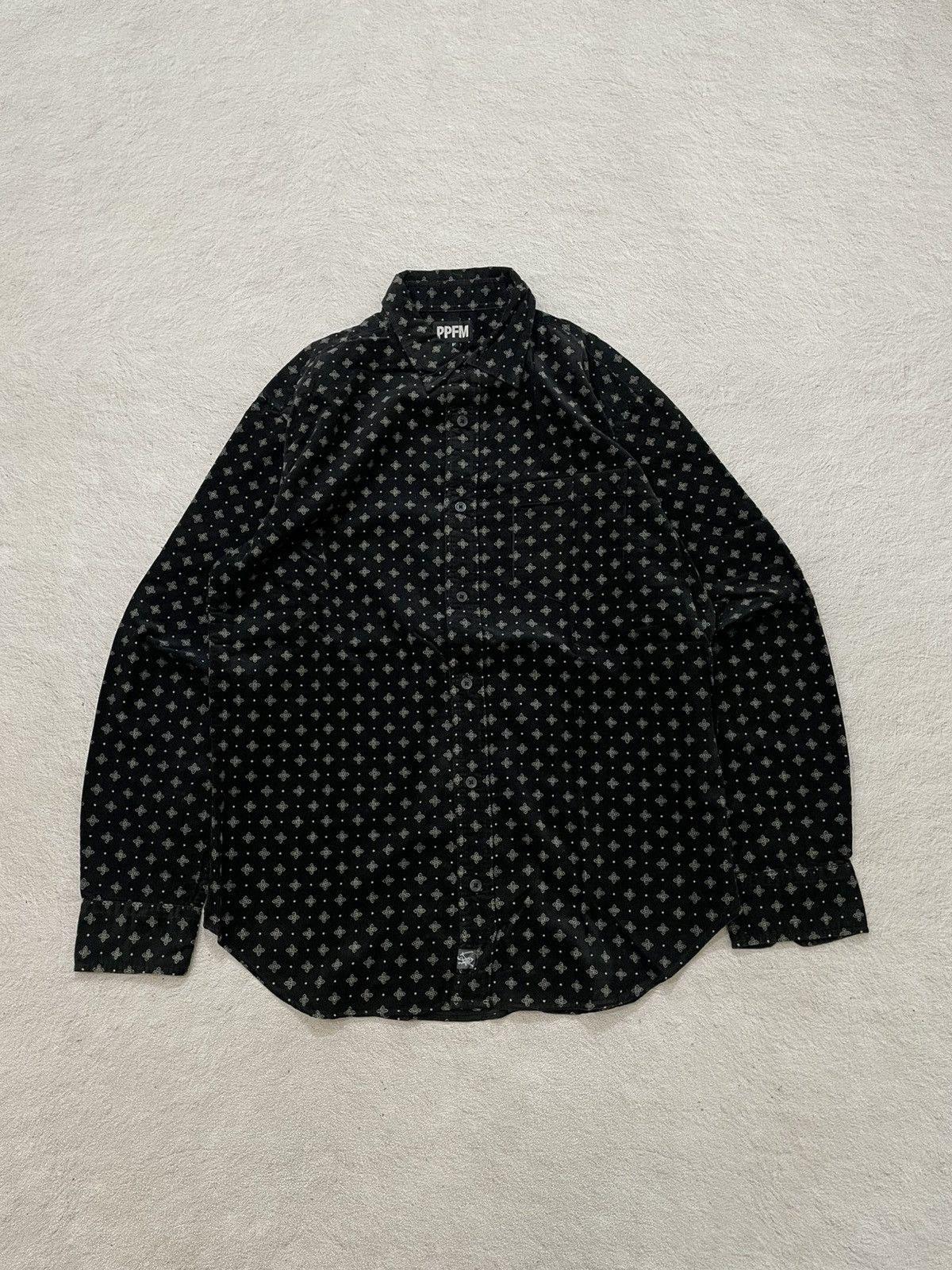 If Six Was Nine 2000s PPFM Corduroy Shirt Y2K Japanese Archive Hysteric GOA Size US L / EU 52-54 / 3 - 1 Thumbnail