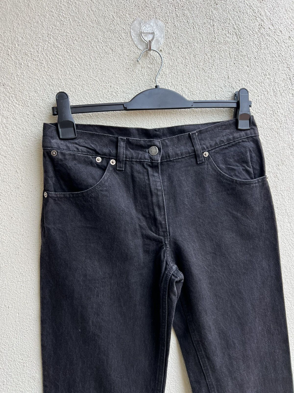 Viktor & Rolf VIKTOR & ROLF Made in Italy Black Denim Jeans Size US 30 / EU 46 - 7 Thumbnail