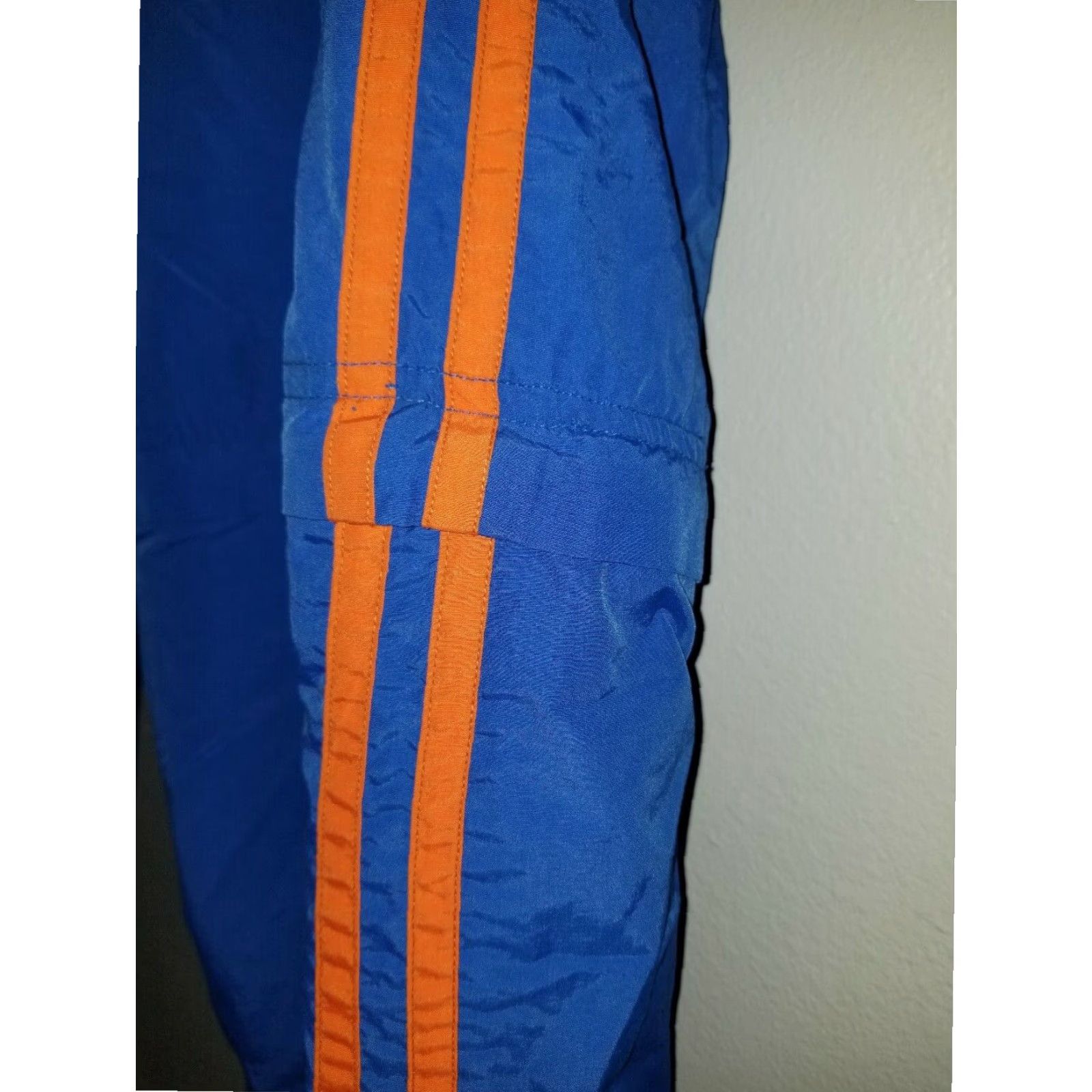 Starter VINTAGE Starter Florida Gators Track Pants XL Blue Orange Nylon Zip Off Legs Size US 36 / EU 52 - 5 Thumbnail