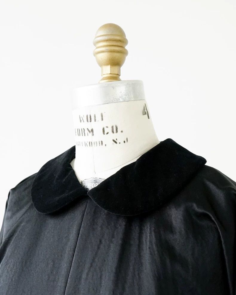 Comme des Garcons Comme Des Garcons Velvet crewneck wool and silk dress Size M / US 6-8 / IT 42-44 - 5 Thumbnail