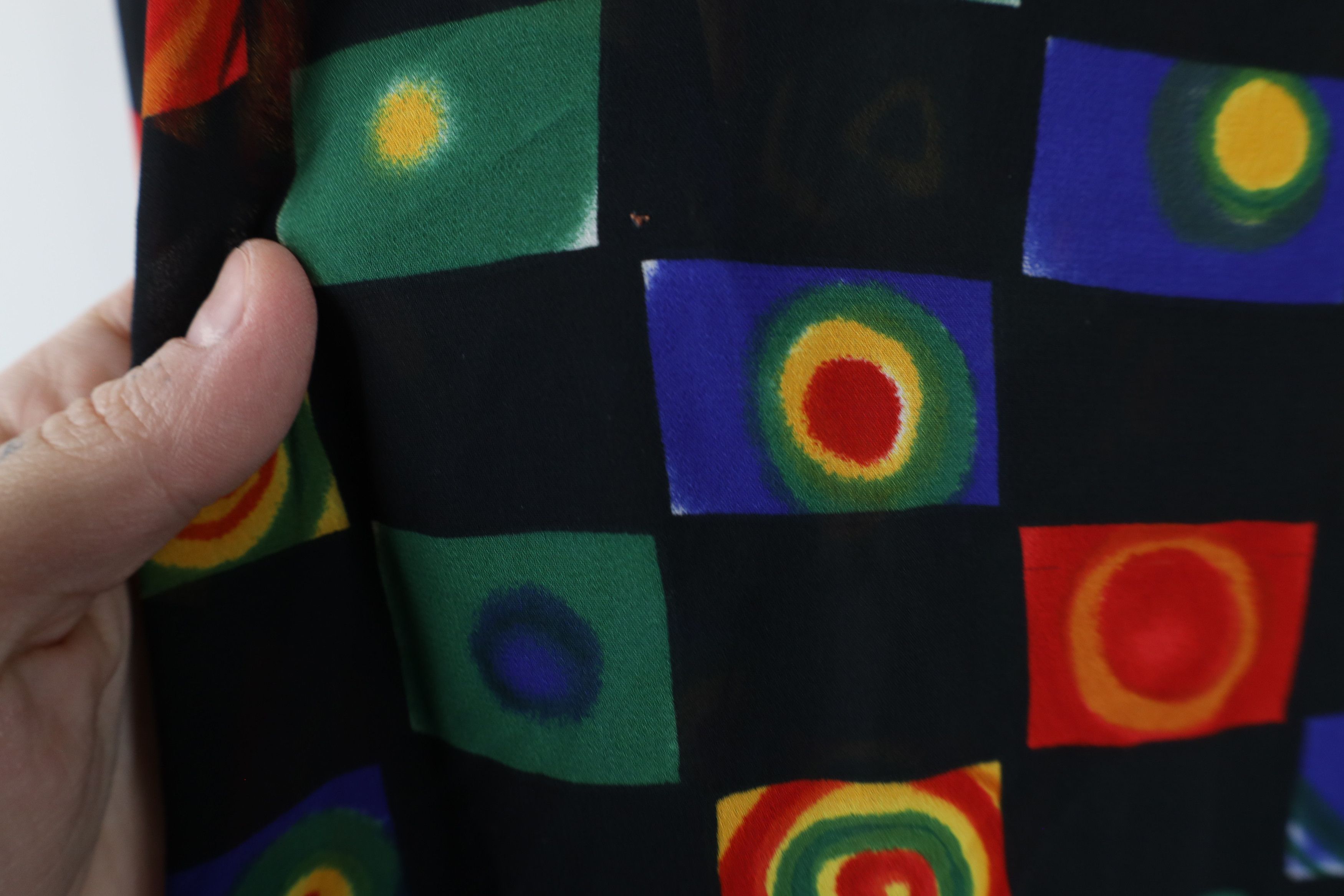 Vintage Vintage 90s Streetwear Abstract Collared Button Shirt Size M / US 6-8 / IT 42-44 - 5 Thumbnail