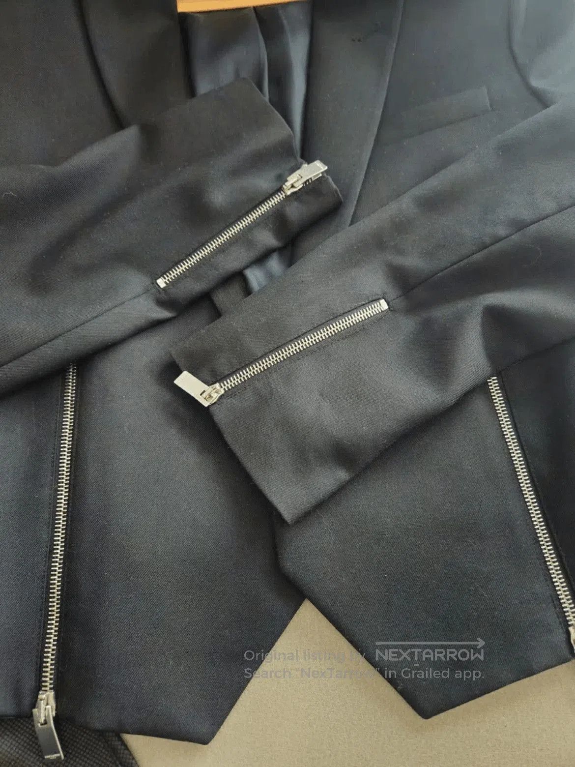 Saint Laurent Paris Sz 46 Saint Laurent Paris Runway Zipper Jacket. Size US S / EU 44-46 / 1 - 6 Thumbnail