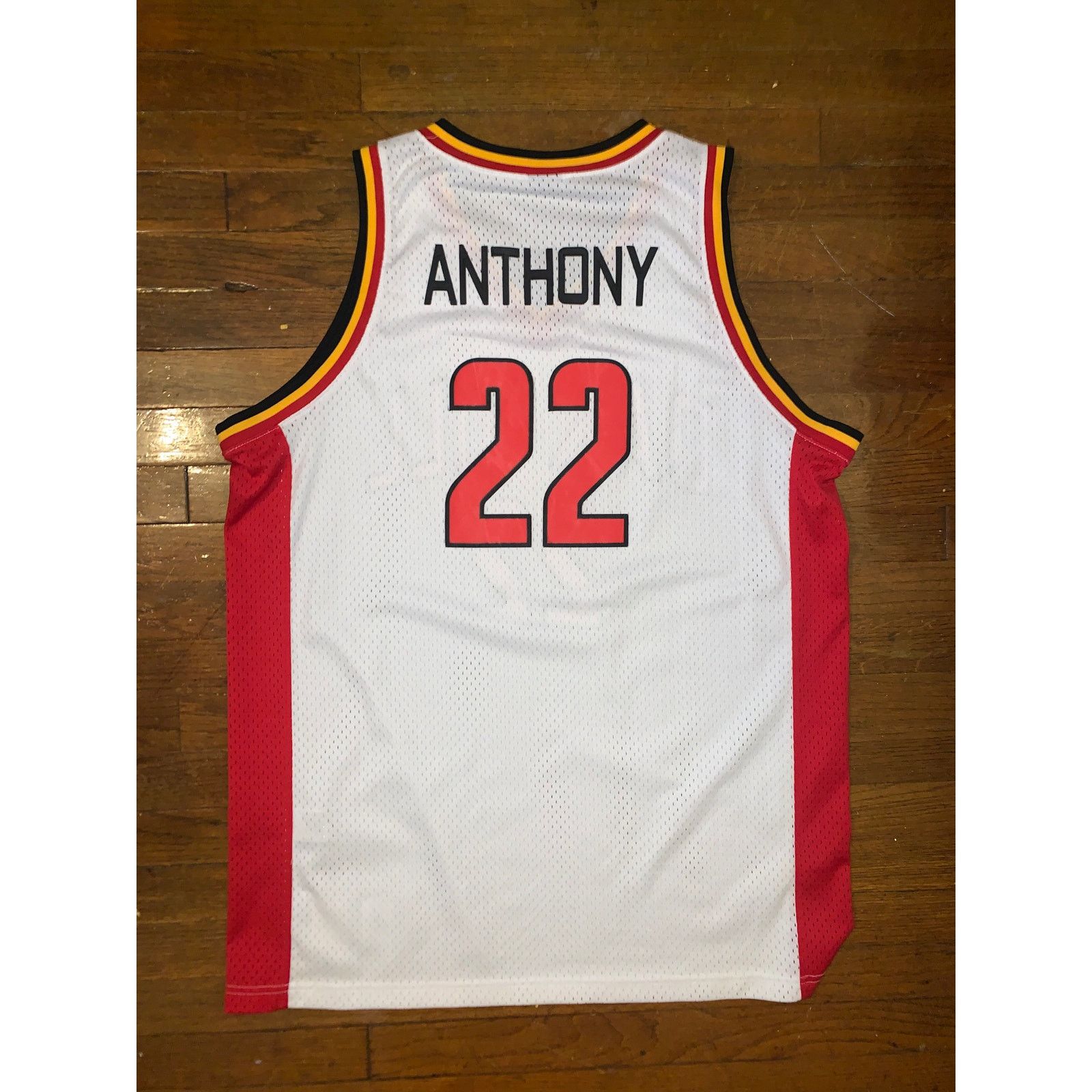 Jordan Brand Carmelo Anthony Oak Hill Jordan Brand Jersey #22 XL White Size US XL / EU 56 / 4 - 10 Thumbnail