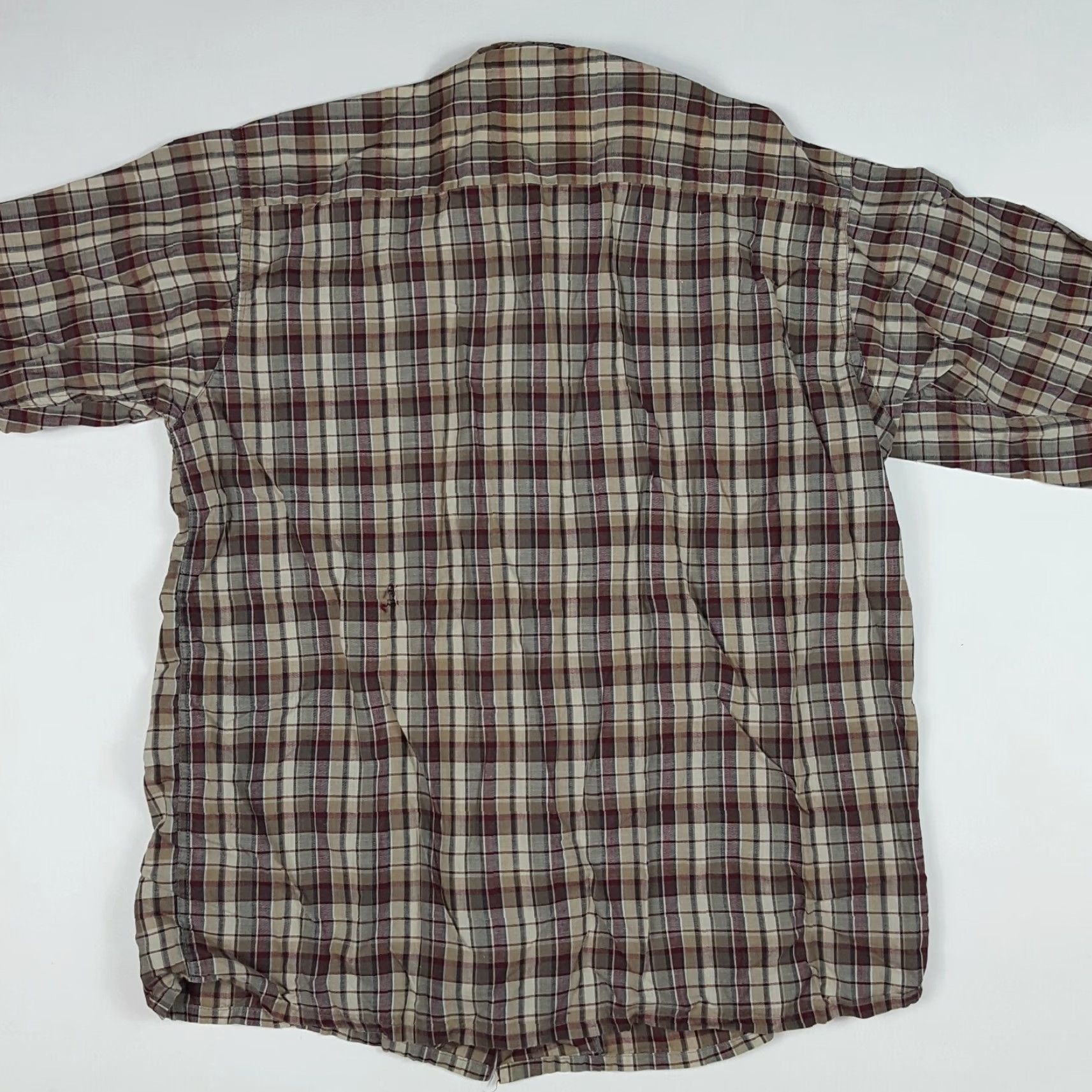 Etro VINTAGE E&W Flannel Shirt Men Medium Long Sleeve Plaid 70s 80s Retro Cotton Outdoor Winter Size US M / EU 48-50 / 2 - 4 Thumbnail