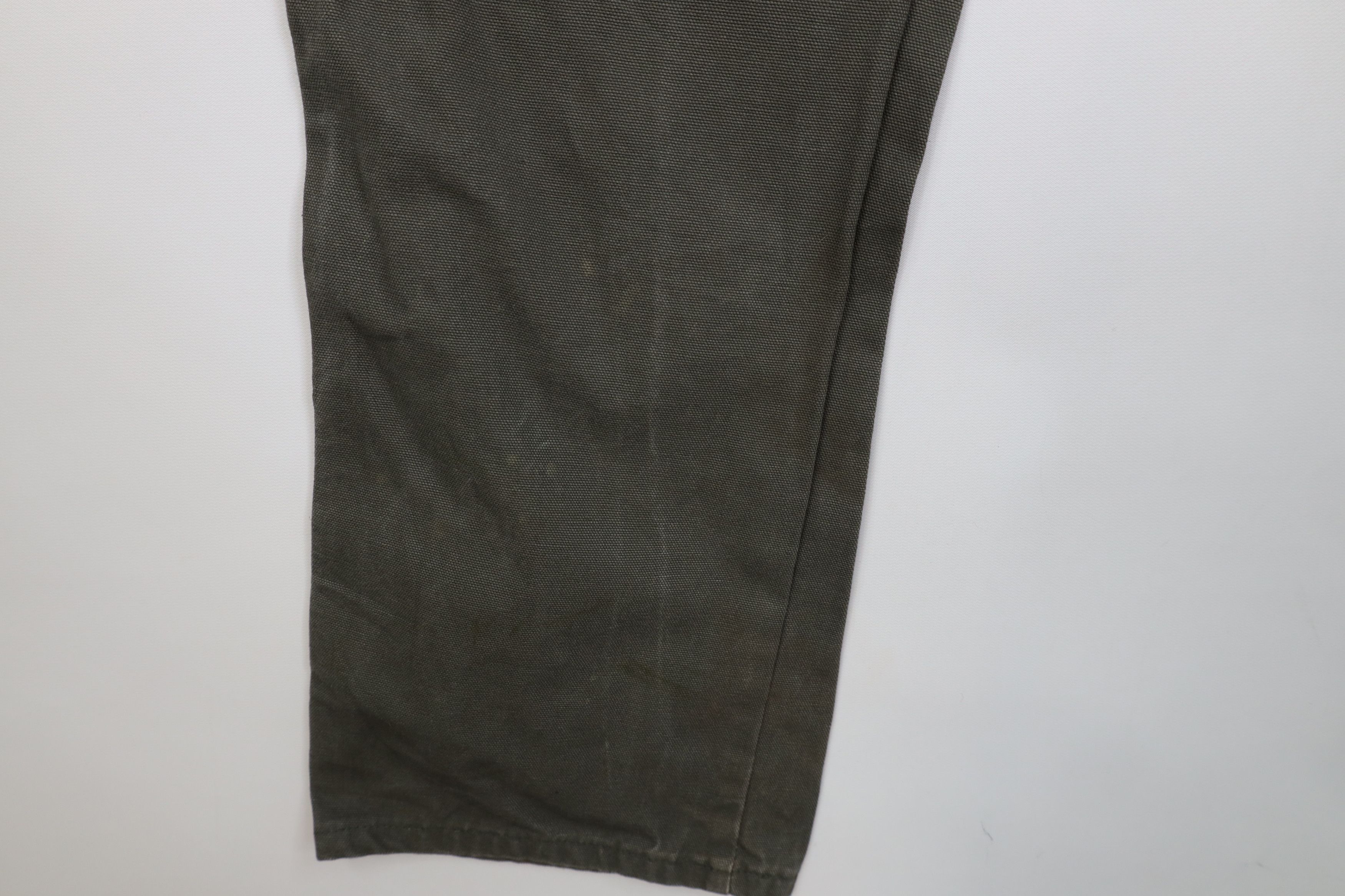 Dickies Vintage Y2K Dickies Canvas Wide Leg Dungaree Pants Green Size US 36 / EU 52 - 6 Thumbnail
