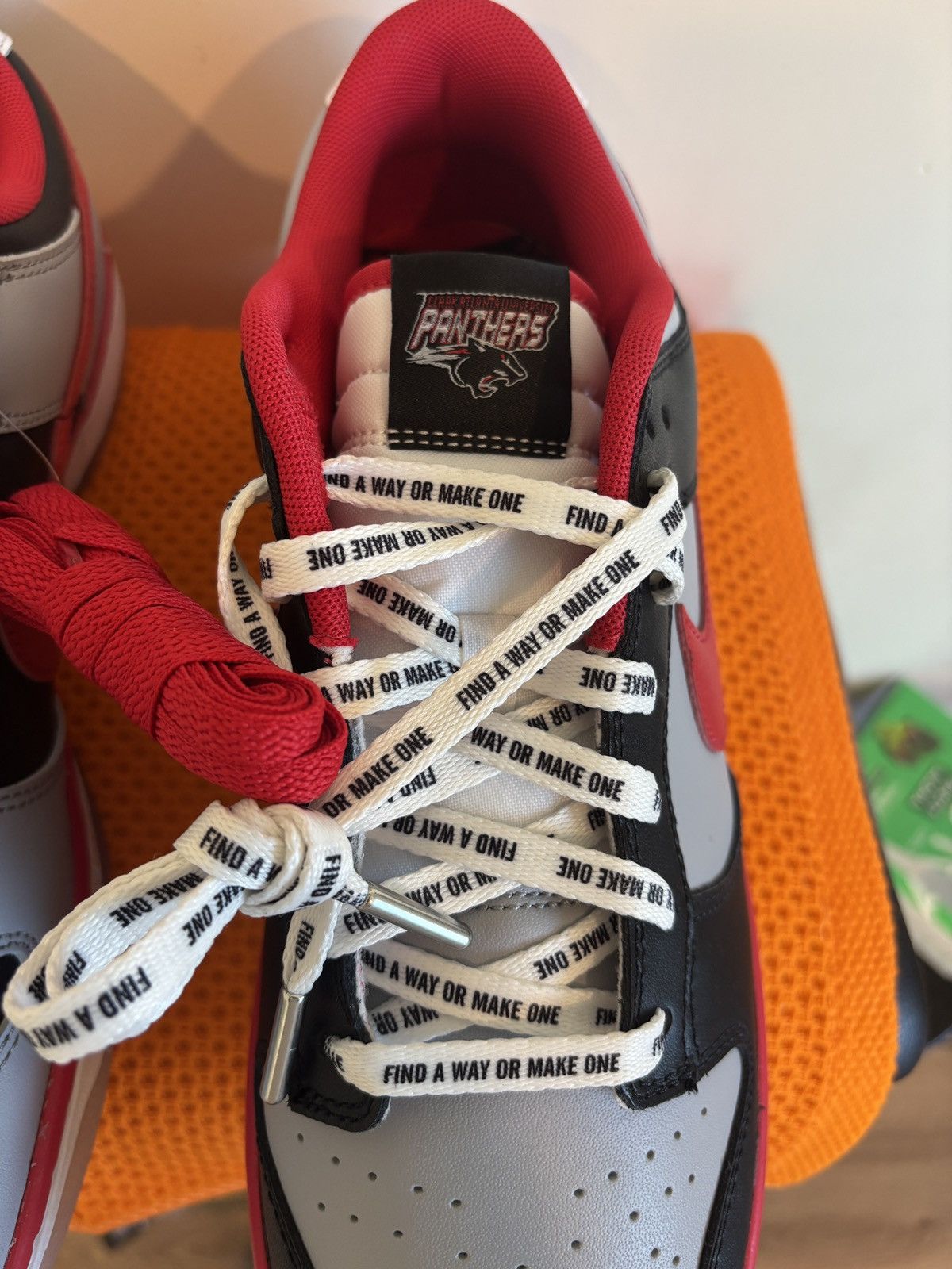 Nike Nike Dunk Low CAU Clark Atlanta University Size US 11.5 / EU 44-45 - 5 Thumbnail