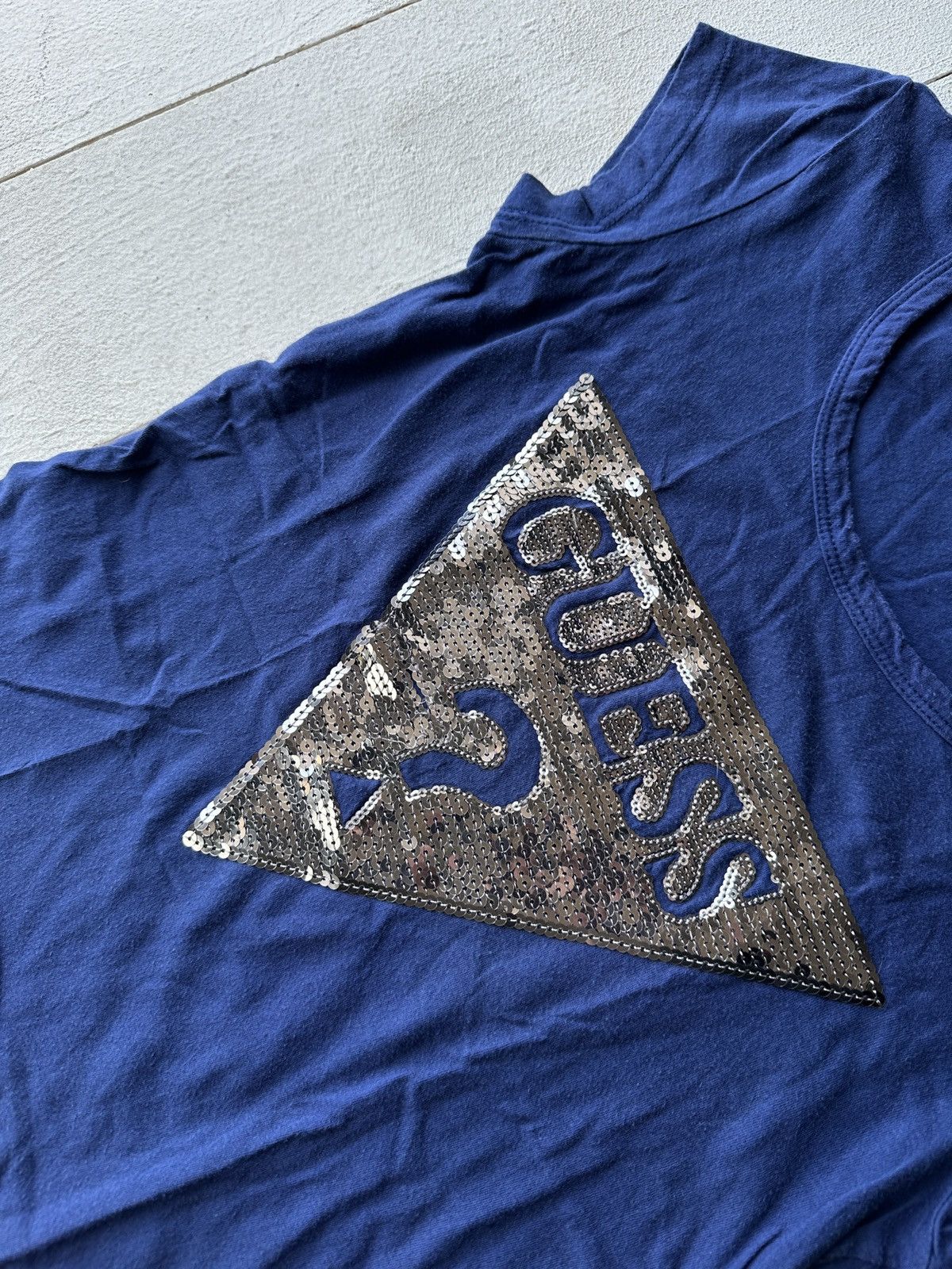 Guess 🚨AVANT-GARDE GUESS TANK WOMEN Y2k BIG LOGO Size S / US 4 / IT 40 - 3 Thumbnail