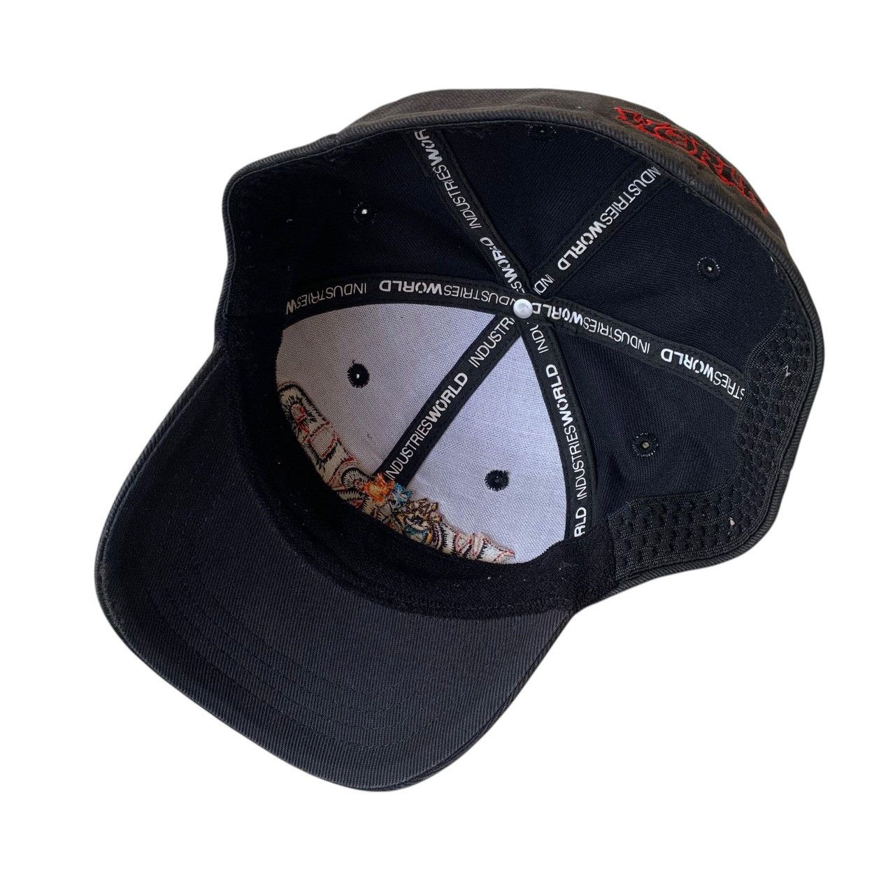 World Industries [SOLD] vintage 90s world industries hats flexfit Size 36 - 3 Thumbnail