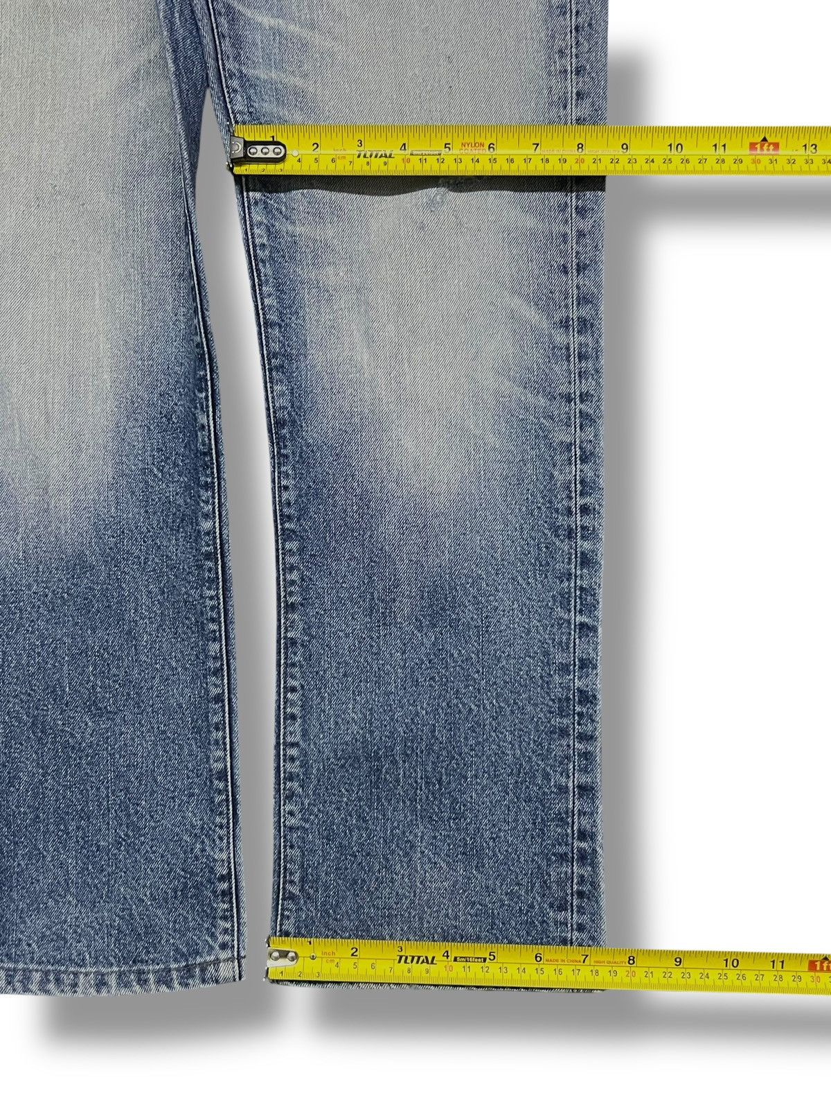 Numbers Vintage Back Number Kaihara Denim Japan - Faded Wash Jeans Size US 33 - 21 Thumbnail