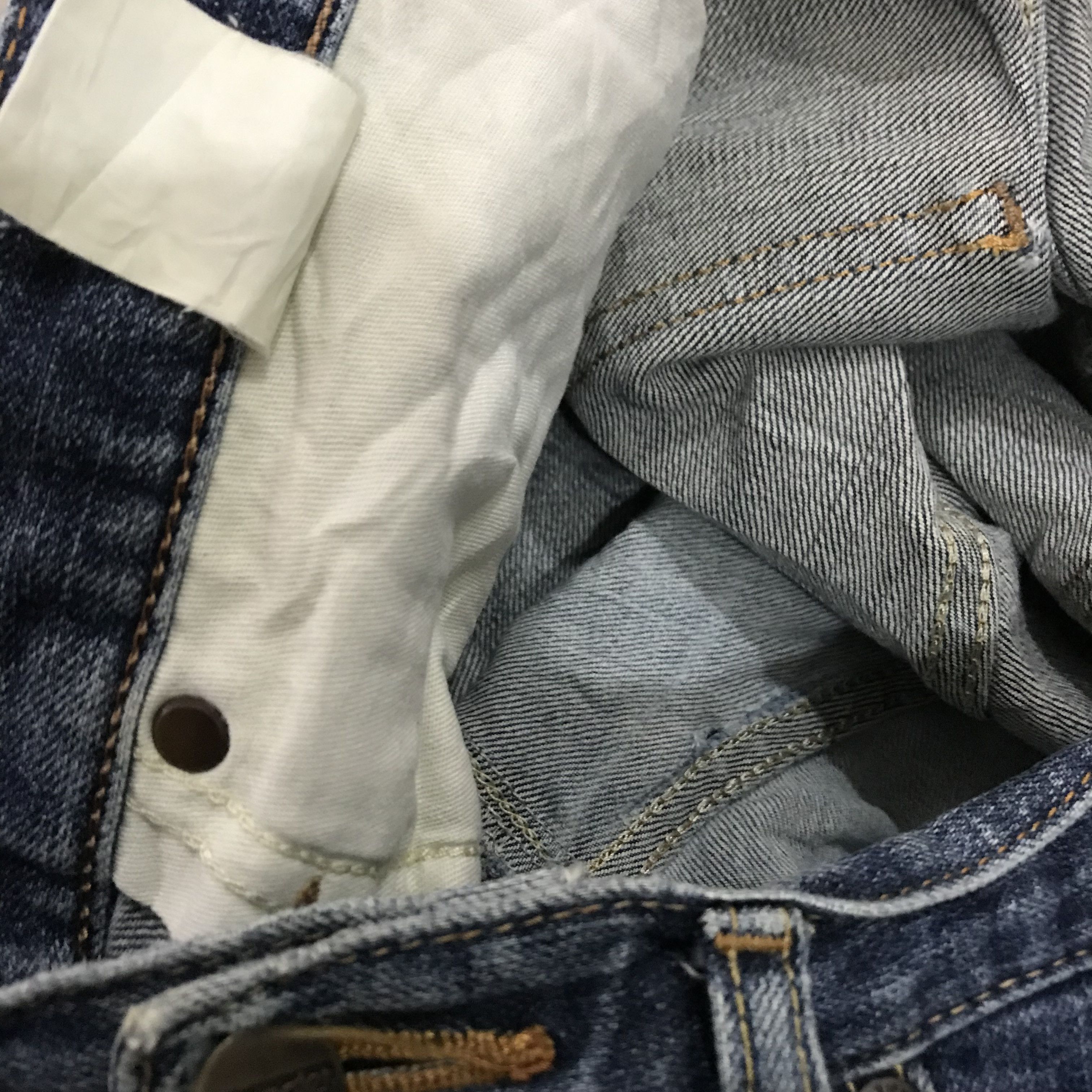Wrangler Vintage 90s Wrangler Japan Faded Blue Stone Washed Jean Size US 32 / EU 48 - 12 Thumbnail