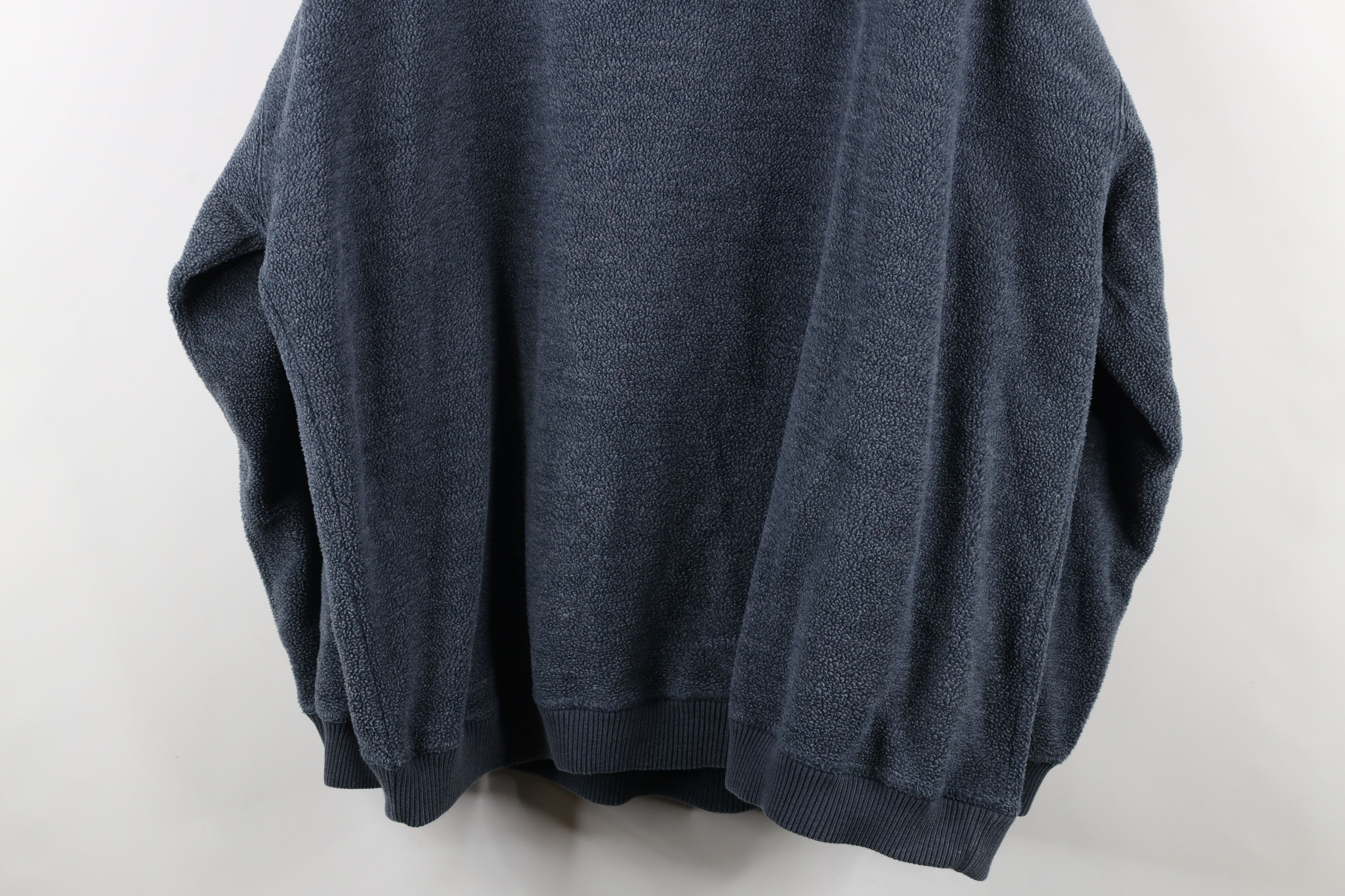Big Dogs × Vintage Vintage 90s Big Dogs Spell Half Zip Fleece Pullover Sweater Size US XXL / EU 58 / 5 - 11 Thumbnail