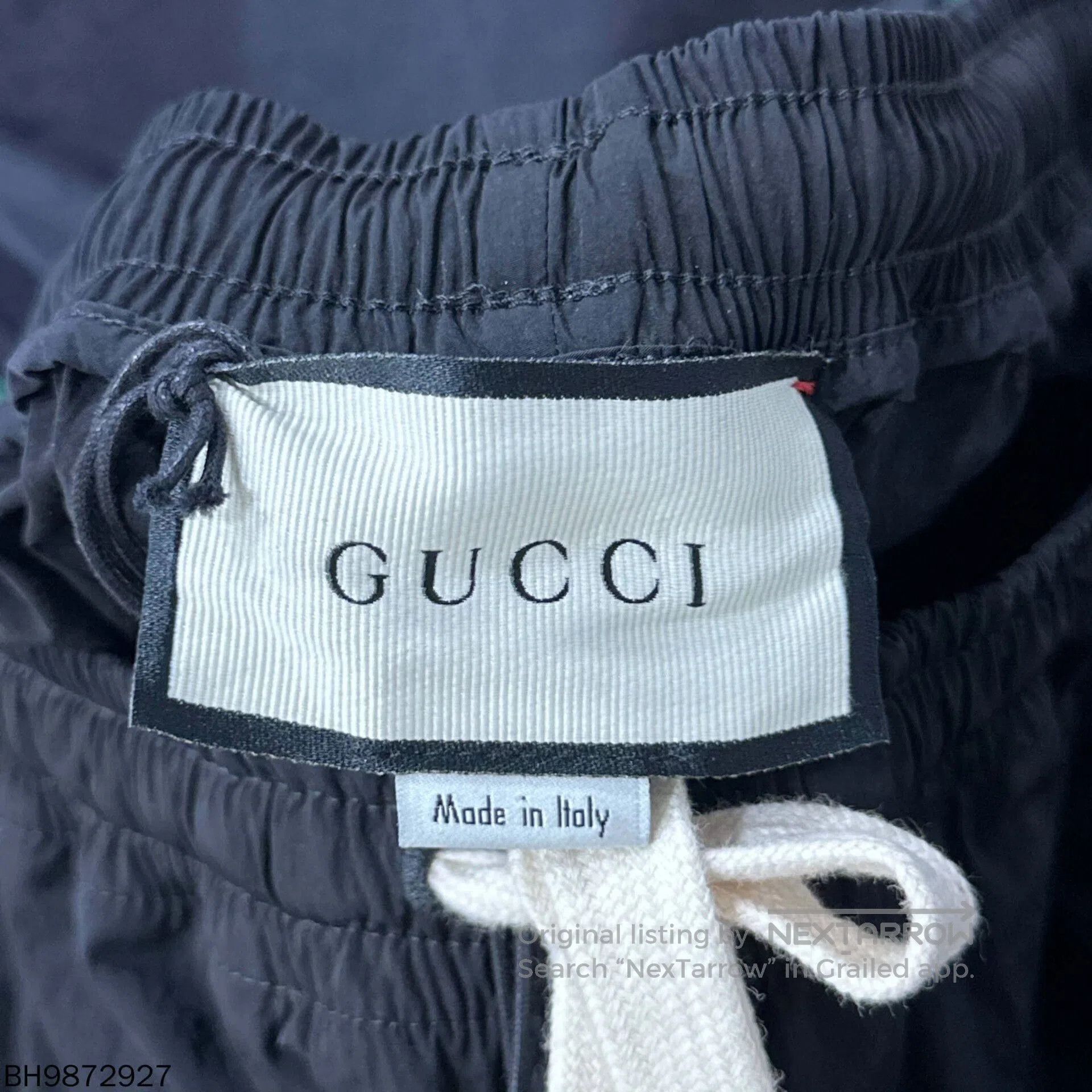 Gucci embroidered logo striped casual pants. Size US 30 / EU 46 - 7 Thumbnail