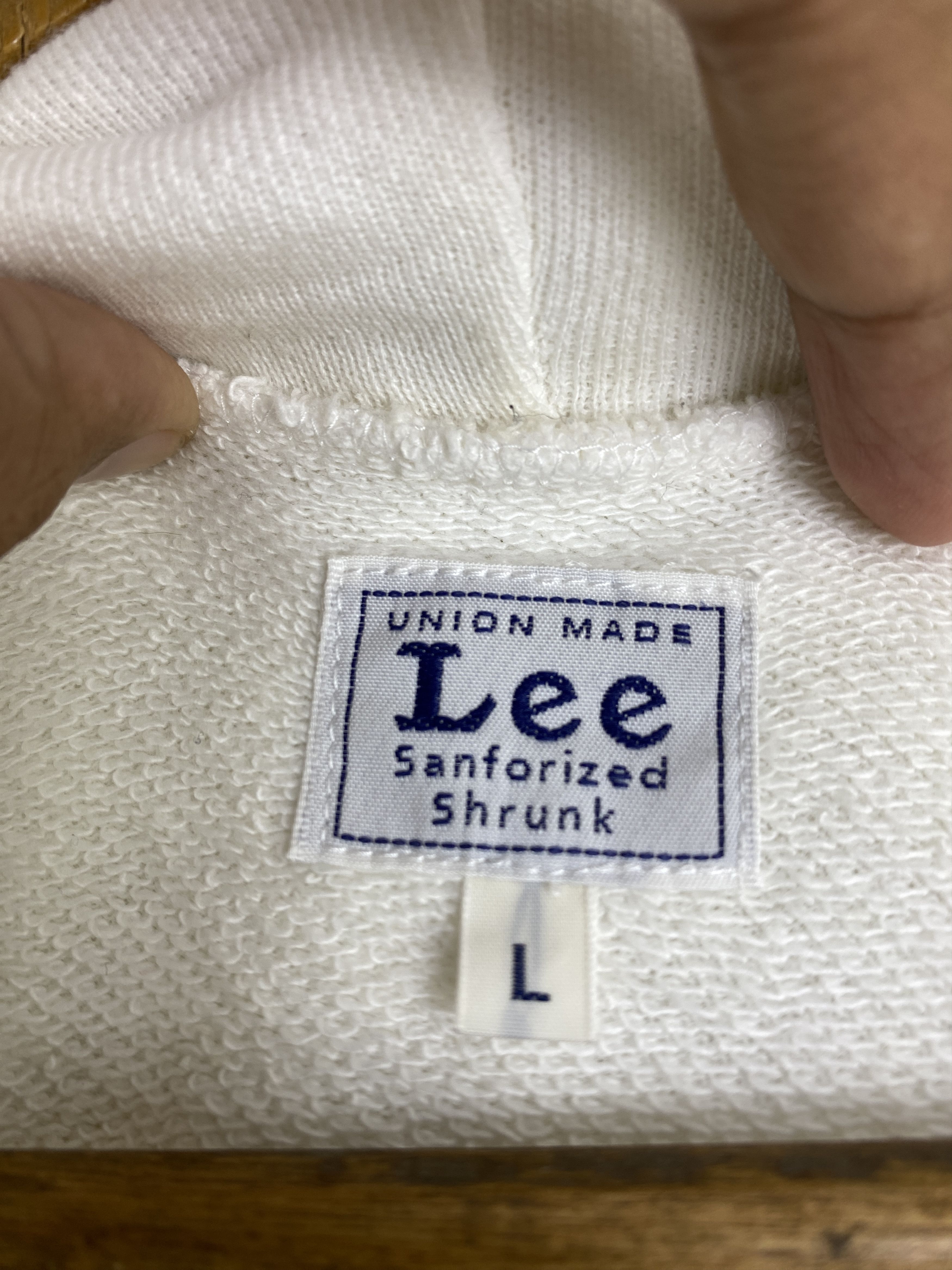 Lee Vintage Lee Big Logo Pullover Hoodie SH0211 Size US L / EU 52-54 / 3 - 6 Thumbnail
