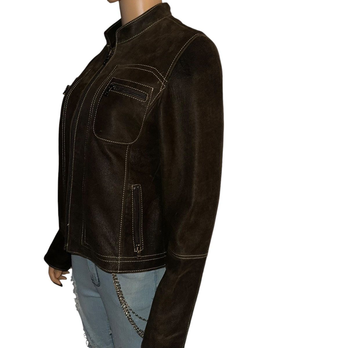 Other Knoles & Carter brown leather jacket Size XL / US 12-14 / IT 48-50 - 3 Thumbnail