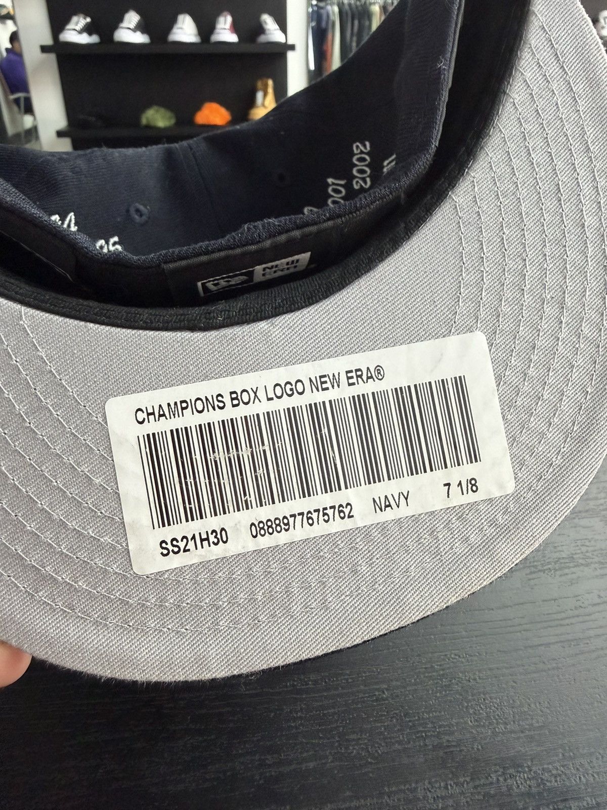 Supreme Supreme Champions Box Logo New Era Fitted Size ONE SIZE - 4 Thumbnail