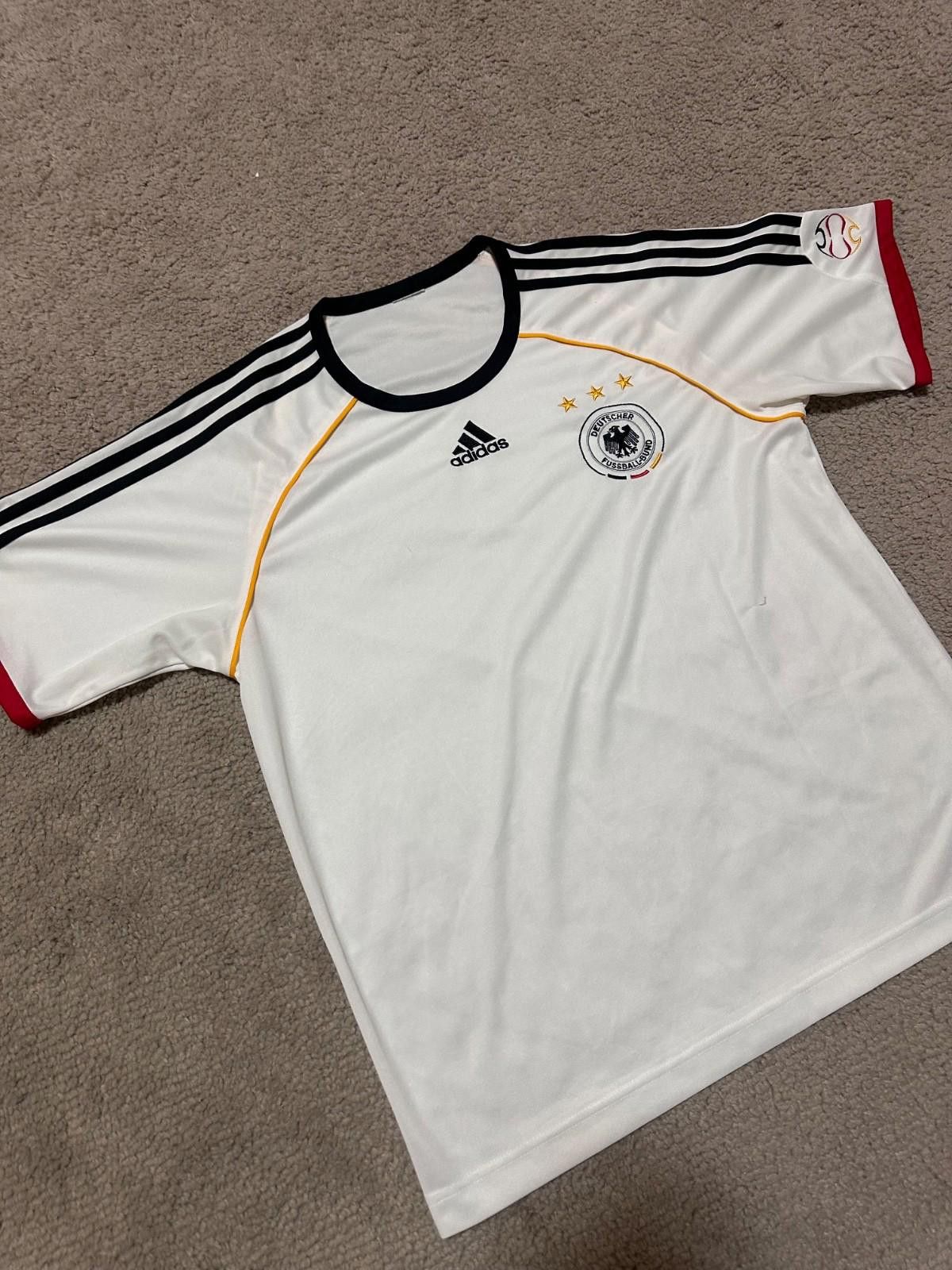 Adidas 2005-07 Adidas Germany Home Football Shirt Soccer Jerset Size US L / EU 52-54 / 3 - 3 Thumbnail
