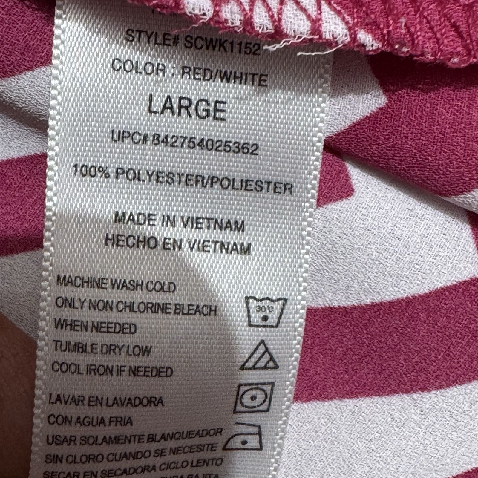 Other Boho Blouse Womens Large Chevron Retro Psychedelic Hippie Size L / US 10 / IT 46 - 6 Thumbnail