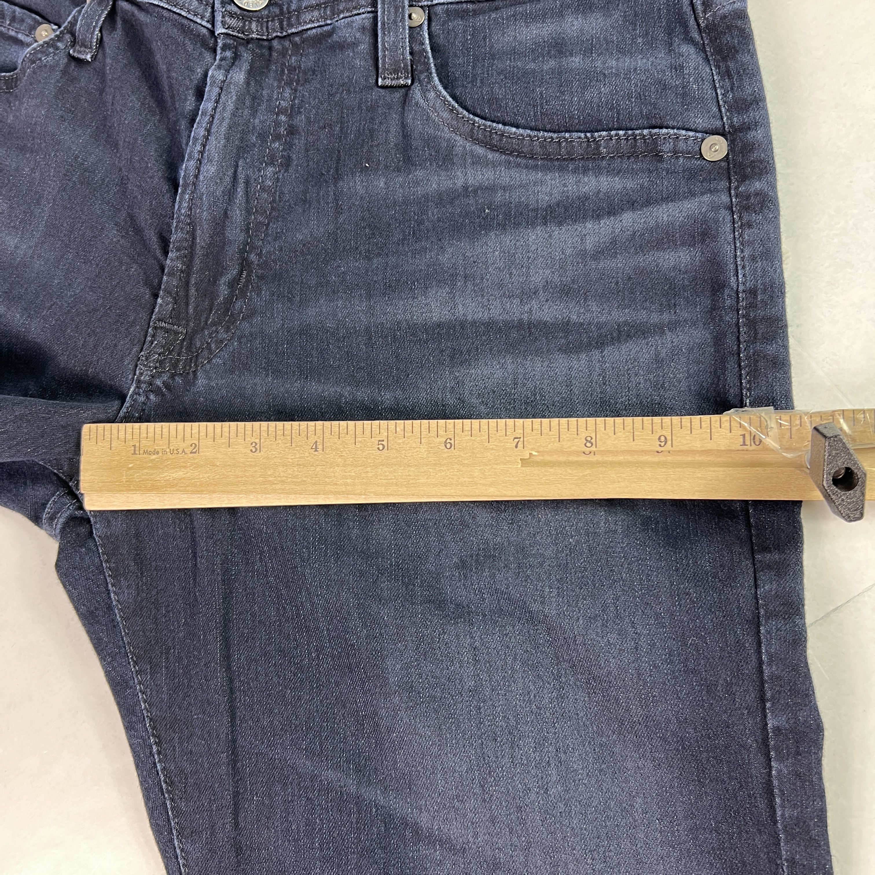 AG Adriano Goldschmied AG Adriano Goldschmied Jeans Tellis Slim Dark Blue Denim Size US 31 - 18 Thumbnail