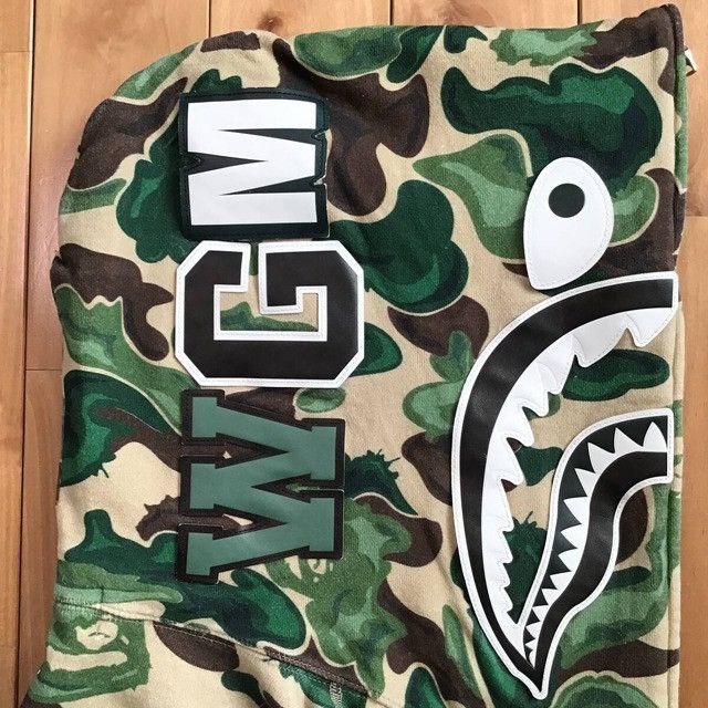 Bape BAPE ART camo Shark Full Zip Hoodie a bathing ape Size US L / EU 52-54 / 3 - 5 Thumbnail