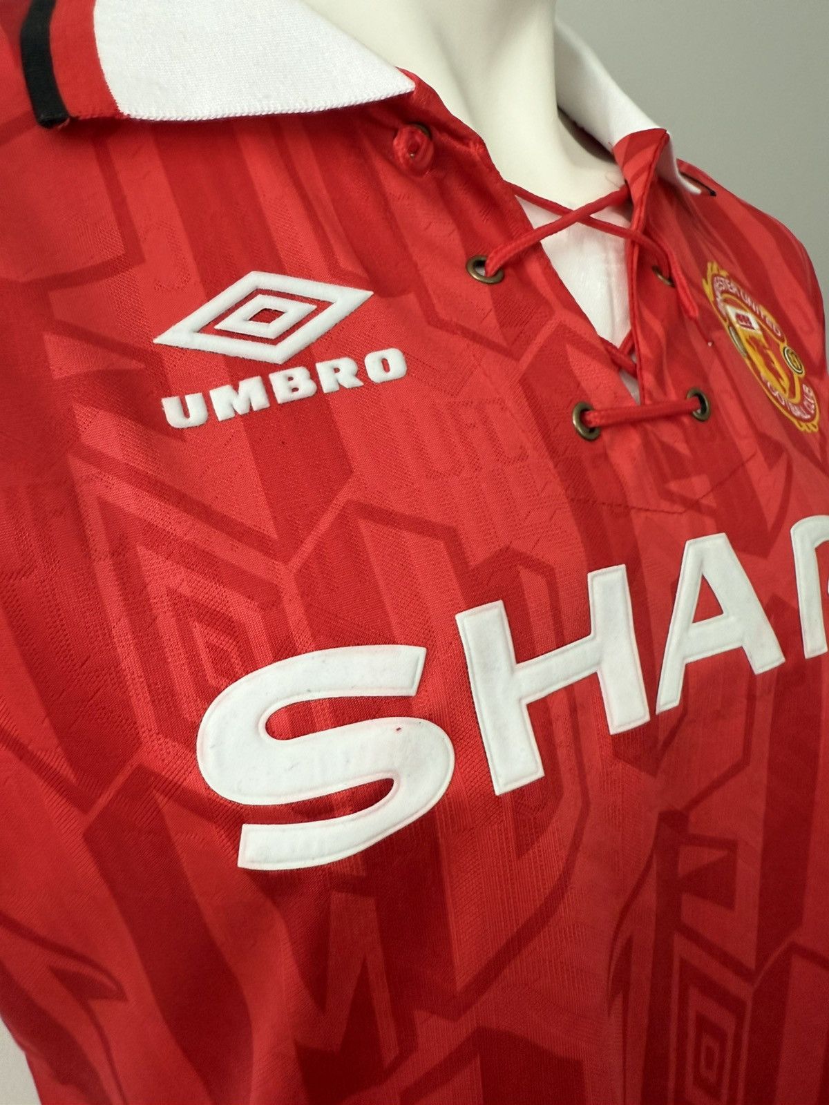 Umbro Eric Cantona Manchester United UMBRO New Men’s Soccer Jersey Size US S / EU 44-46 / 1 - 4 Thumbnail