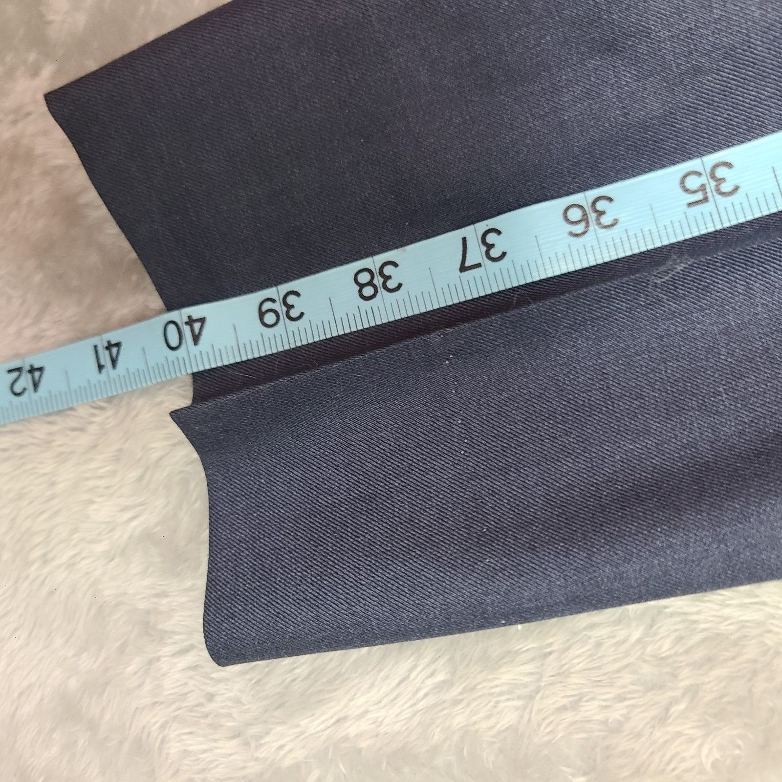 Santorelli Santorelli Dress Pants - Size 44x29 - Blue - 100% Virgin Woo Size US 44 / EU 60 - 6 Thumbnail