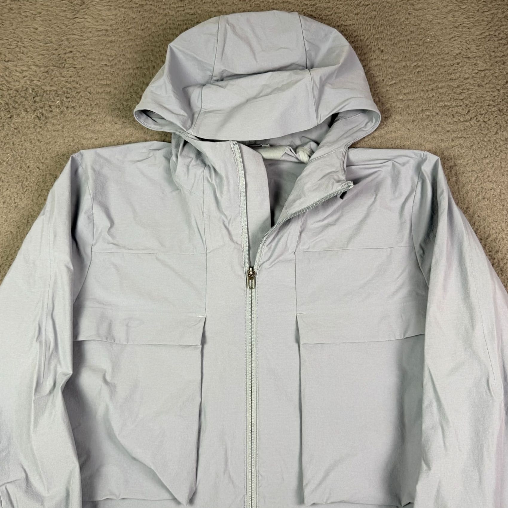 Lululemon Lululemon Stretch Cargo Full Zip Jacket Mens M Blue Performance M4AFWS Jacket Size US M / EU 48-50 / 2 - 2 Thumbnail