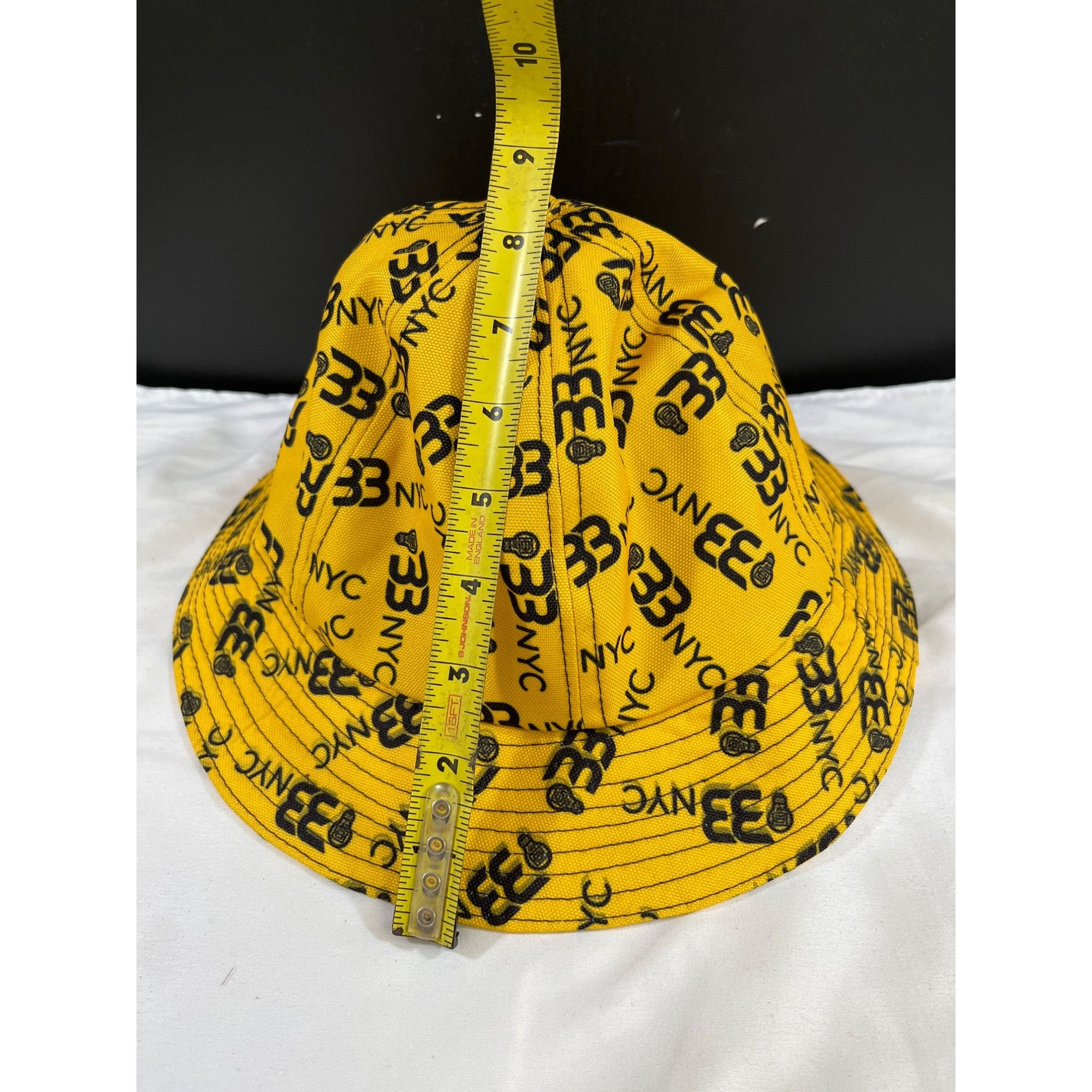 Other BB NYC Unisex Yellow Bucket Hat SKU 6160 Size ONE SIZE - 8 Thumbnail