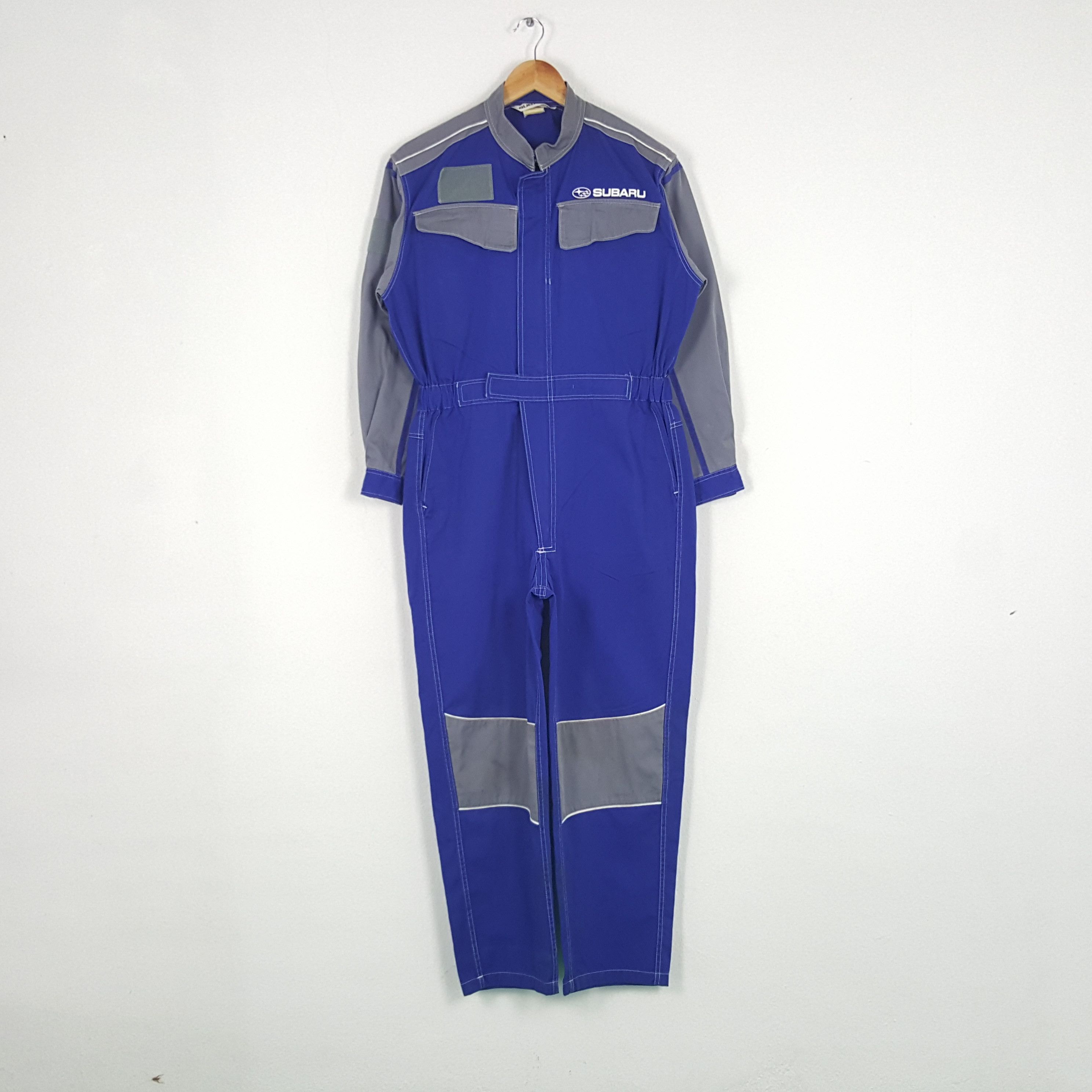 Japanese Brand × Vintage Vintage Subaru Japanese Rally Team Coverall Jacket Size US M / EU 48-50 / 2 - 4 Thumbnail