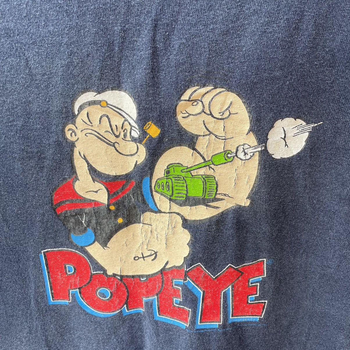 Cartoon Network × Vintage 🔥🔥Vintage 90s Popeye The Sailor Man Big Image Promo Tee Size US M / EU 48-50 / 2 - 4 Thumbnail