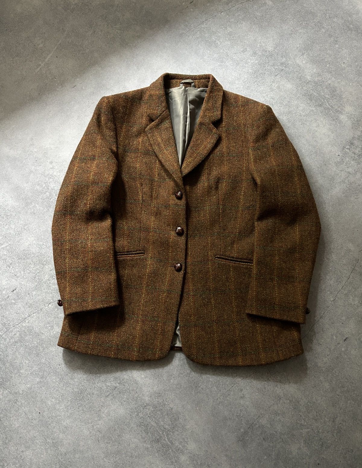 Harris Tweed × Vintage Vintage Harris Tweed x Hector Russel vintage trend blazer Size 40R - 2 Thumbnail