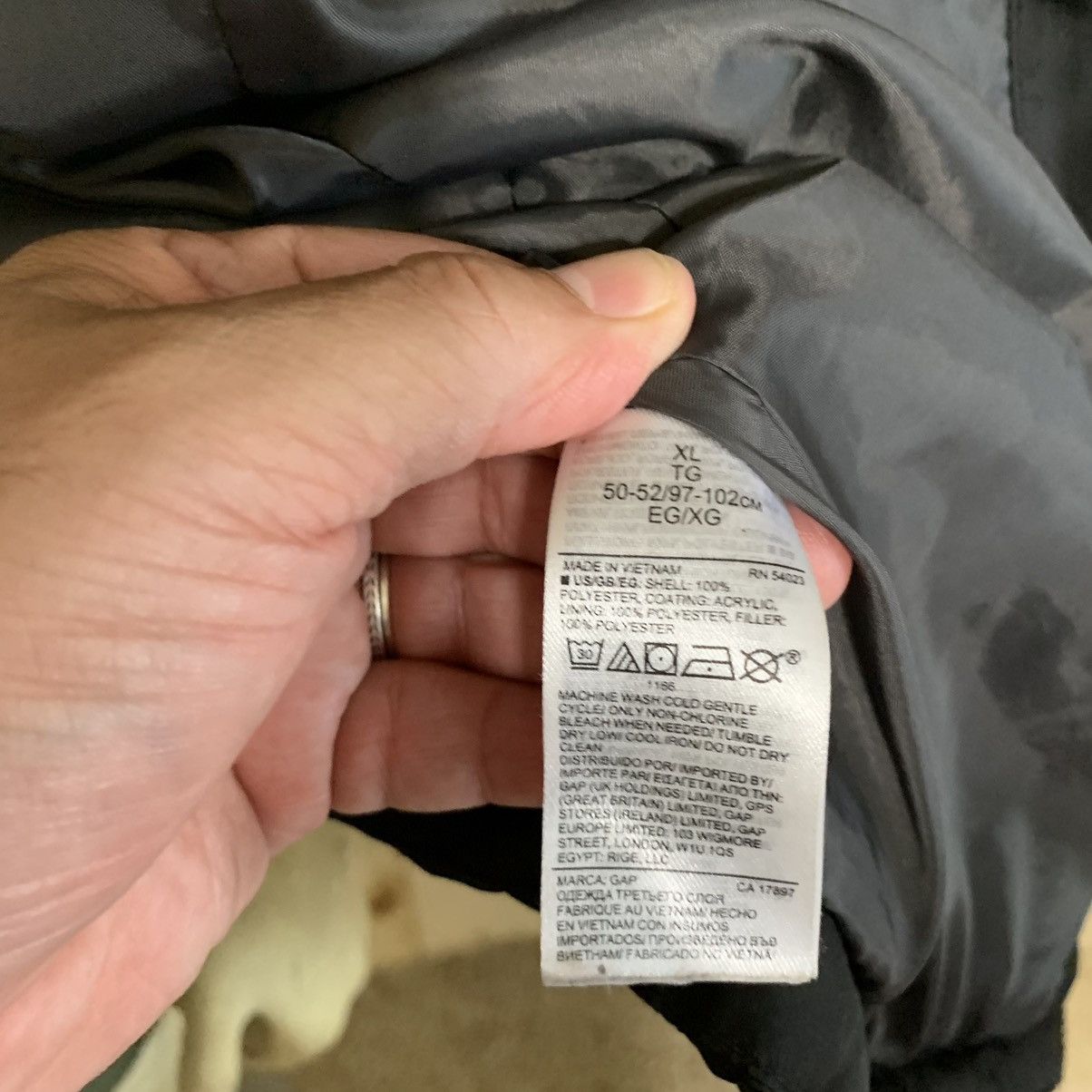 Gap Puffy Zippered vest Size US XL / EU 56 / 4 - 11 Thumbnail