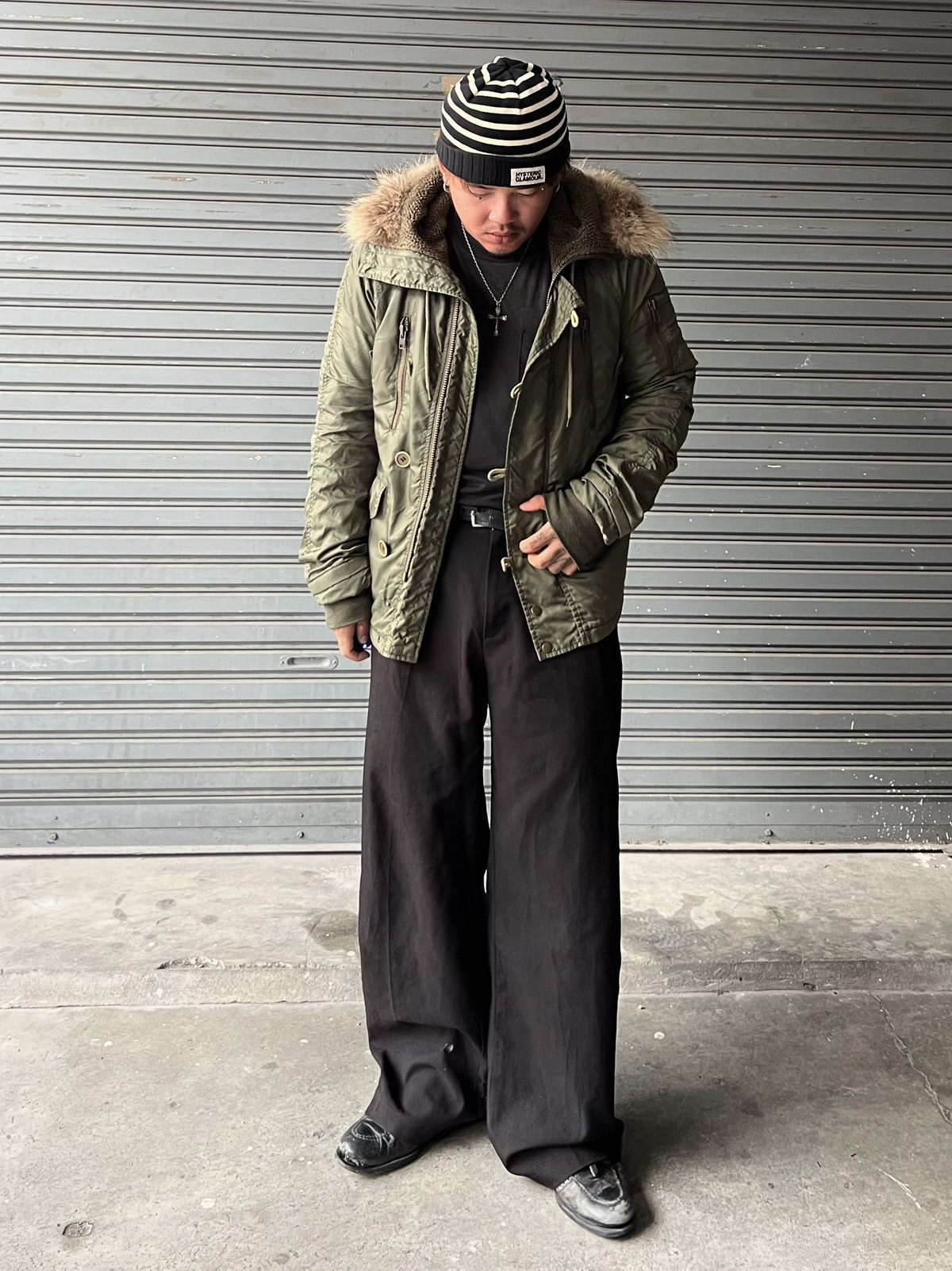 GOA 2000s GOA - Apocalypse Style Fur Hoodie Bomber Jacket Size US S / EU 44-46 / 1 - 19 Thumbnail