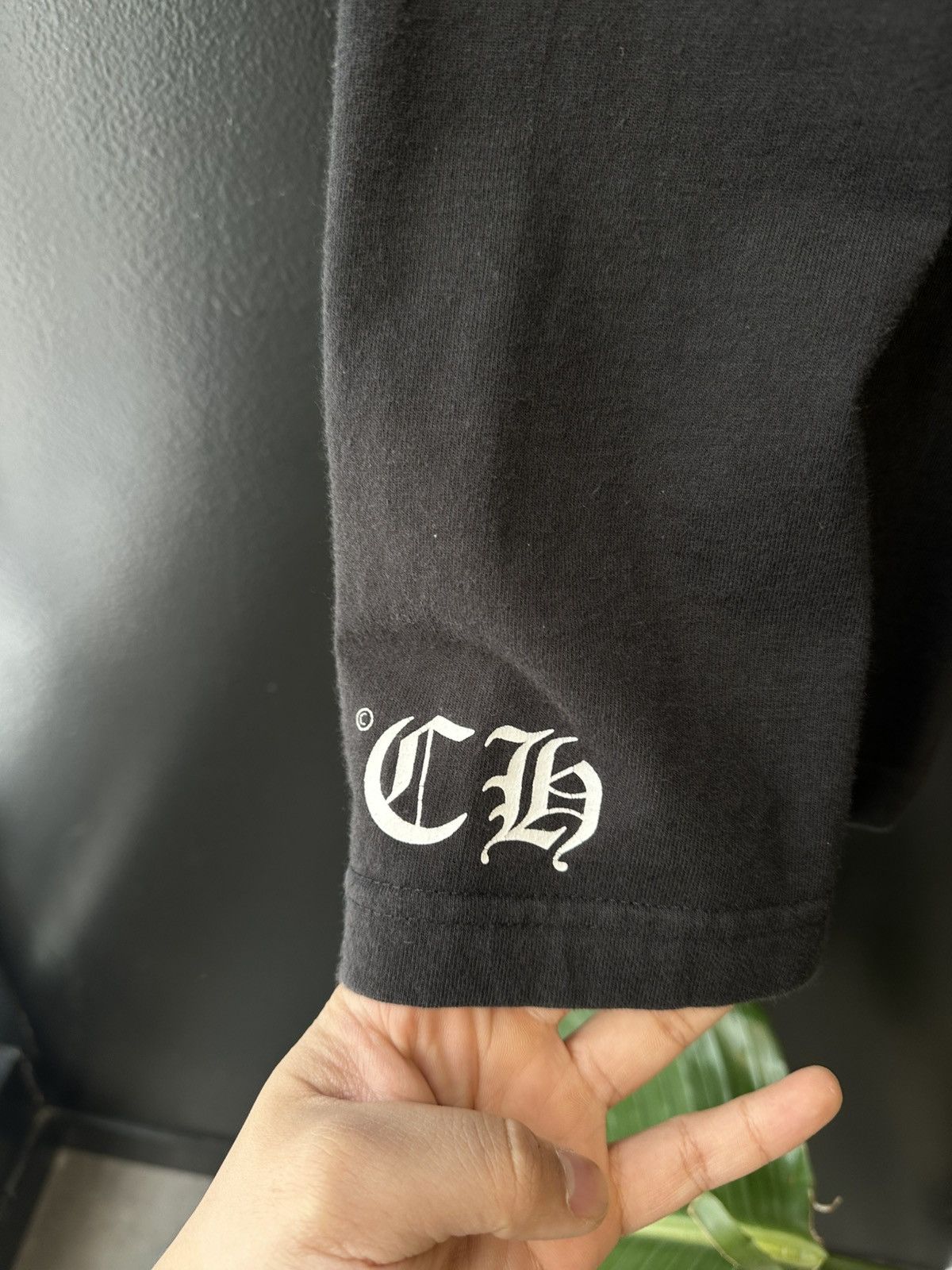 Chrome Hearts Chrome Hearts Tonal Cemetery Cross Pocket Tee Size US S / EU 44-46 / 1 - 5 Thumbnail