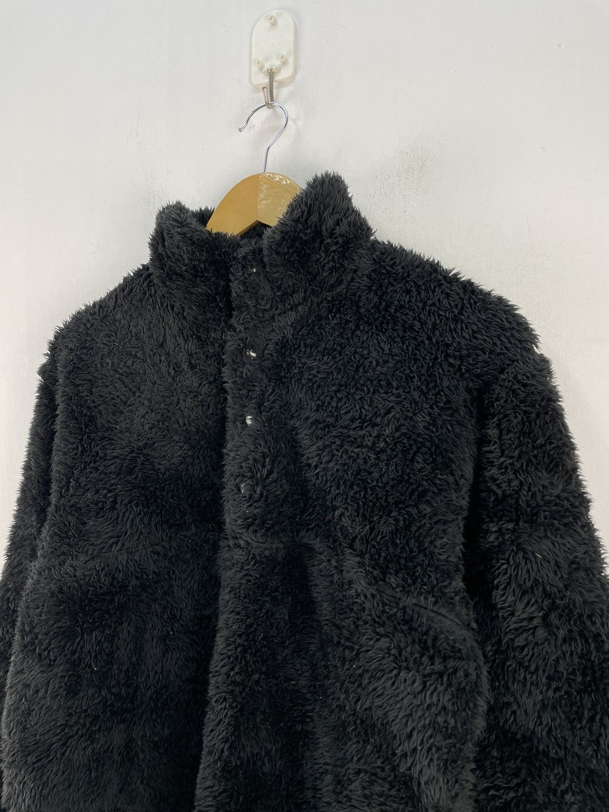 Champion × Vintage Vintage Champion Snap Button T Mohair Fleece Sweater Jacket Size US L / EU 52-54 / 3 - 5 Thumbnail