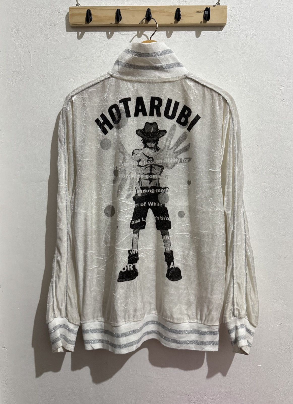 One Piece Rare One Piece Portgas D.Ace Velvet Track Jacket Size US L / EU 52-54 / 3 - 2 Thumbnail