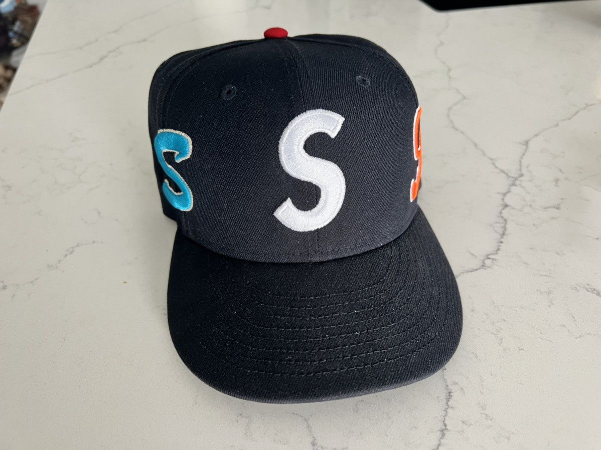 Supreme Multi S Logo New Era 黒 3/8 Supreme Multi S Logo New Era Black | eBay