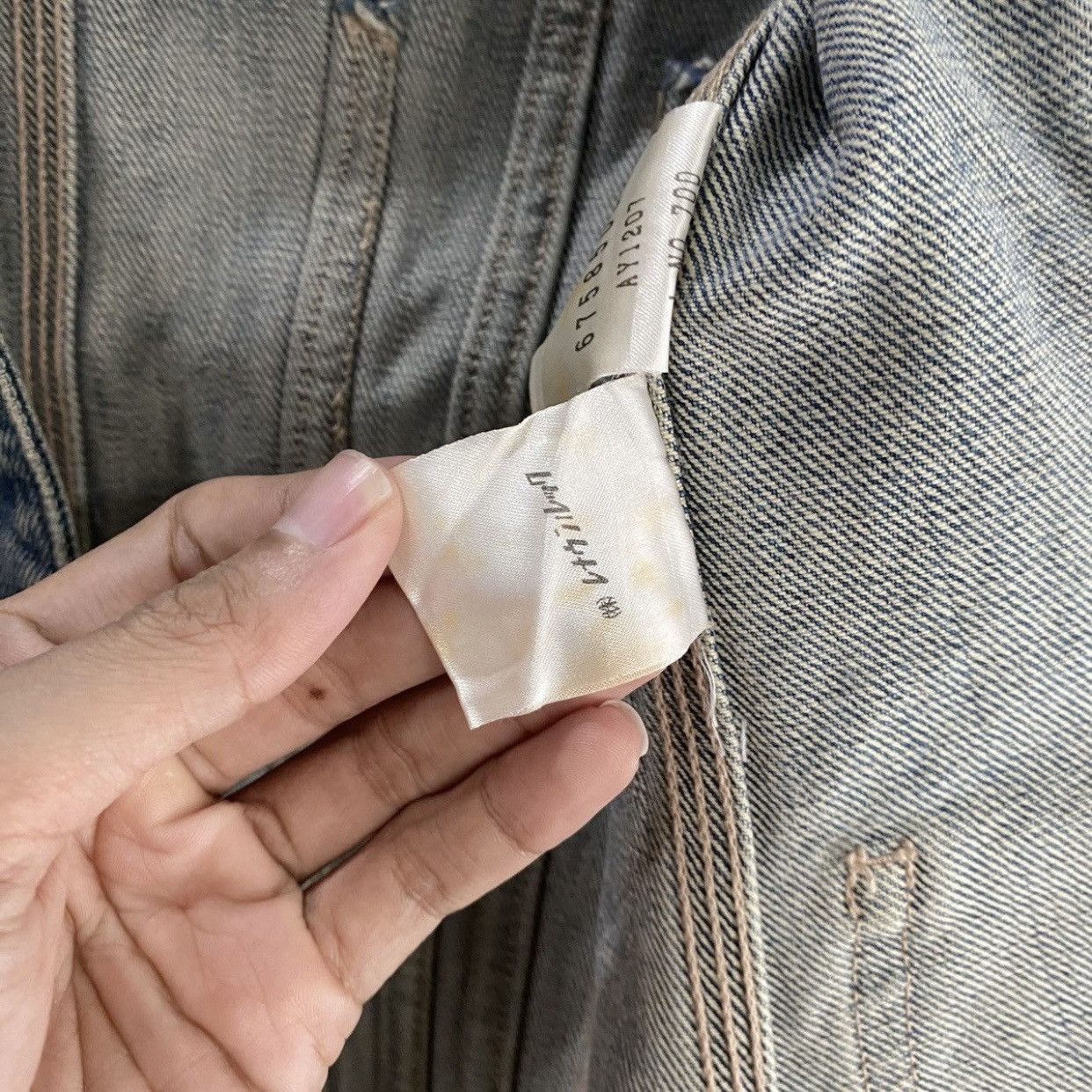 Marc Jacobs Vintage Y2K Marc Jacobs Puff Sleeve Denim Trucker Jacket Size S / US 4 / IT 40 - 12 Thumbnail