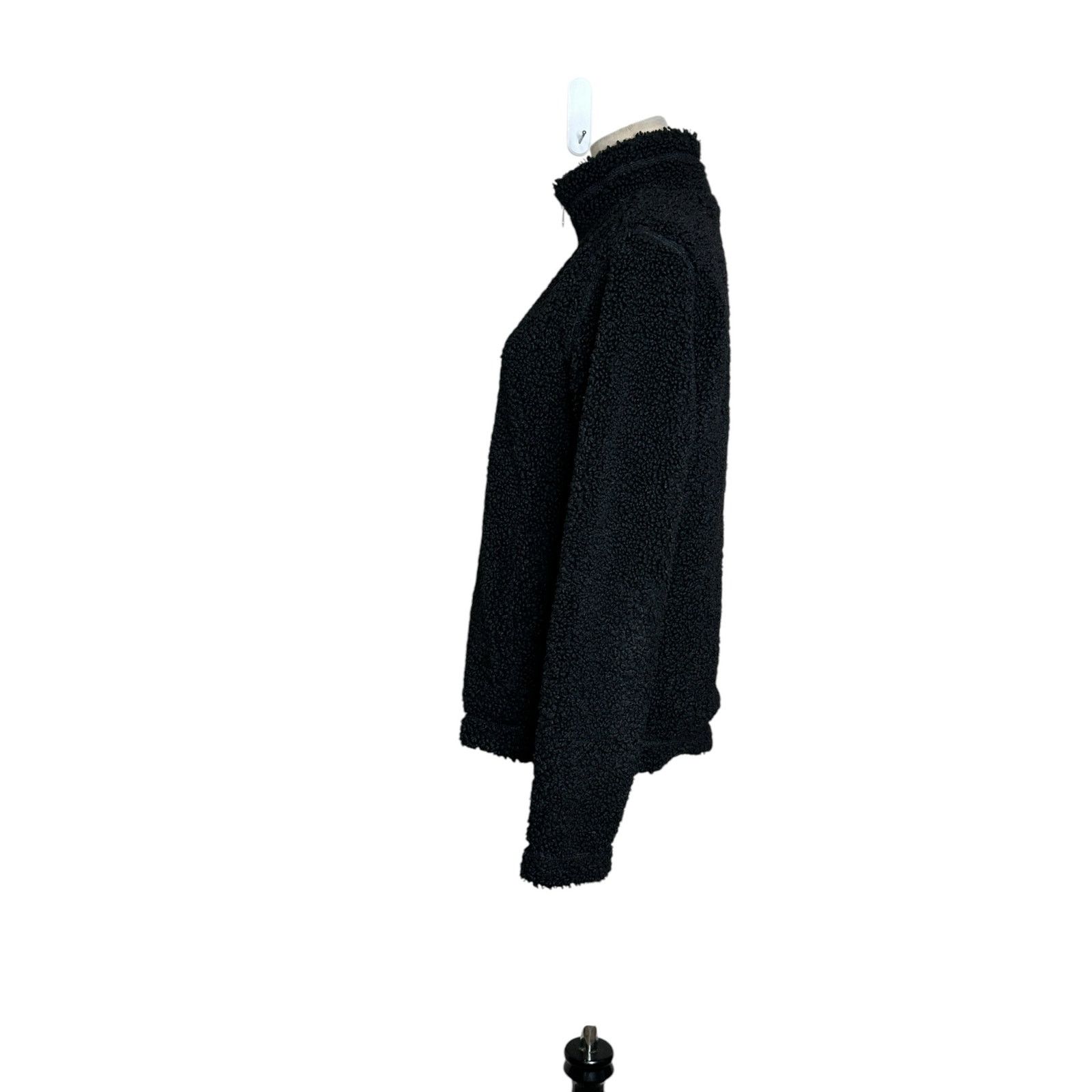 H&M H&M black teddy long sleeves full zip jacket size XS Size XS / US 0-2 / IT 36-38 - 8 Thumbnail