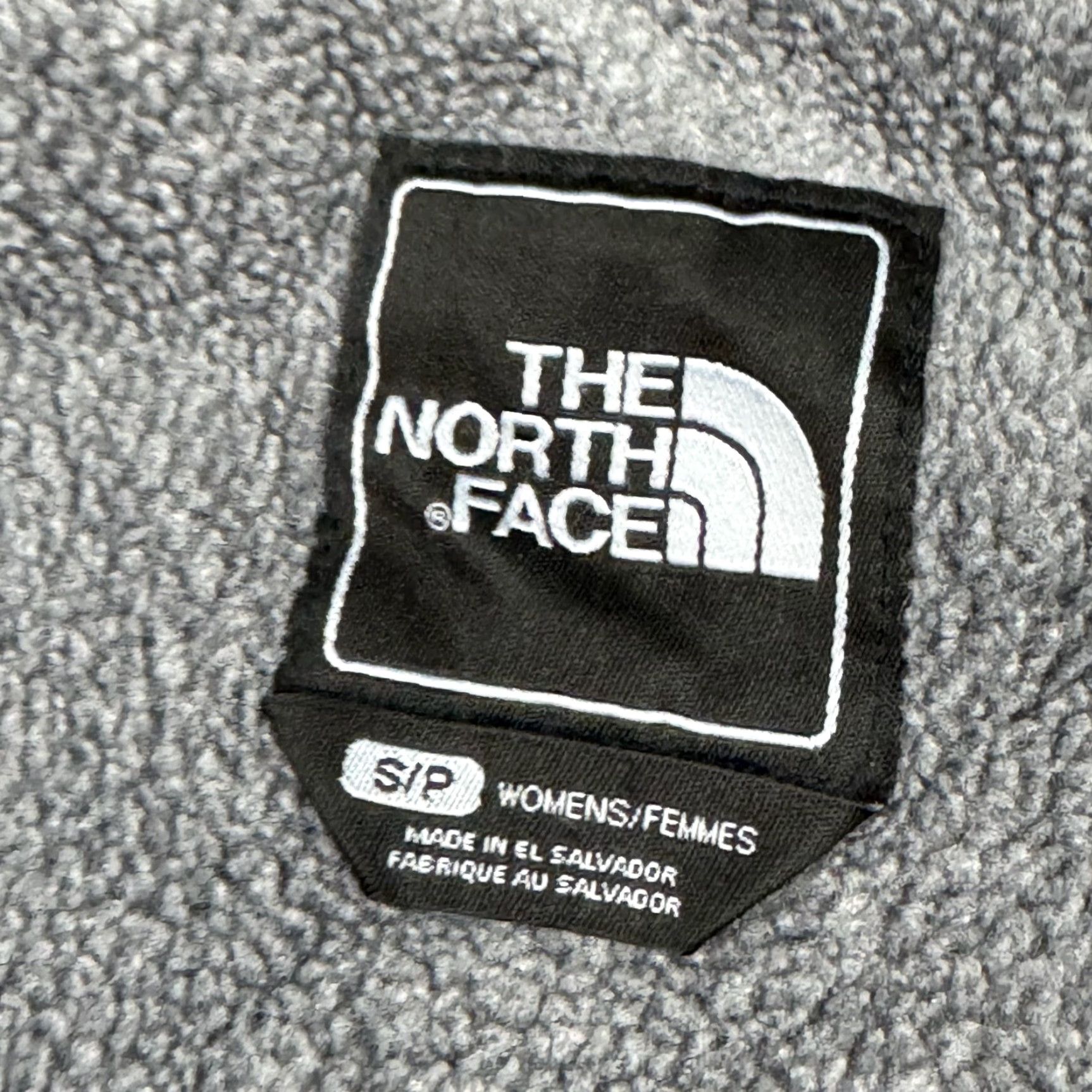 The North Face The North Face Denali Jacket Womens Small Gray Black Hooded Fleece All Seasons Thermal Full Zip Size S / US 4 / IT 40 - 5 Thumbnail