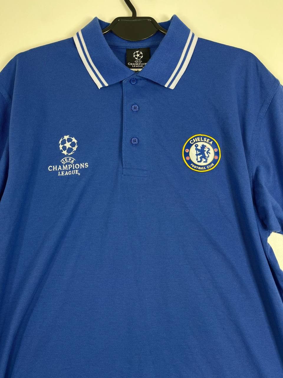Other Chelsea Fc Uefa Champions League Polo Shirt Blue Mens Size L Size US L / EU 52-54 / 3 - 2 Thumbnail