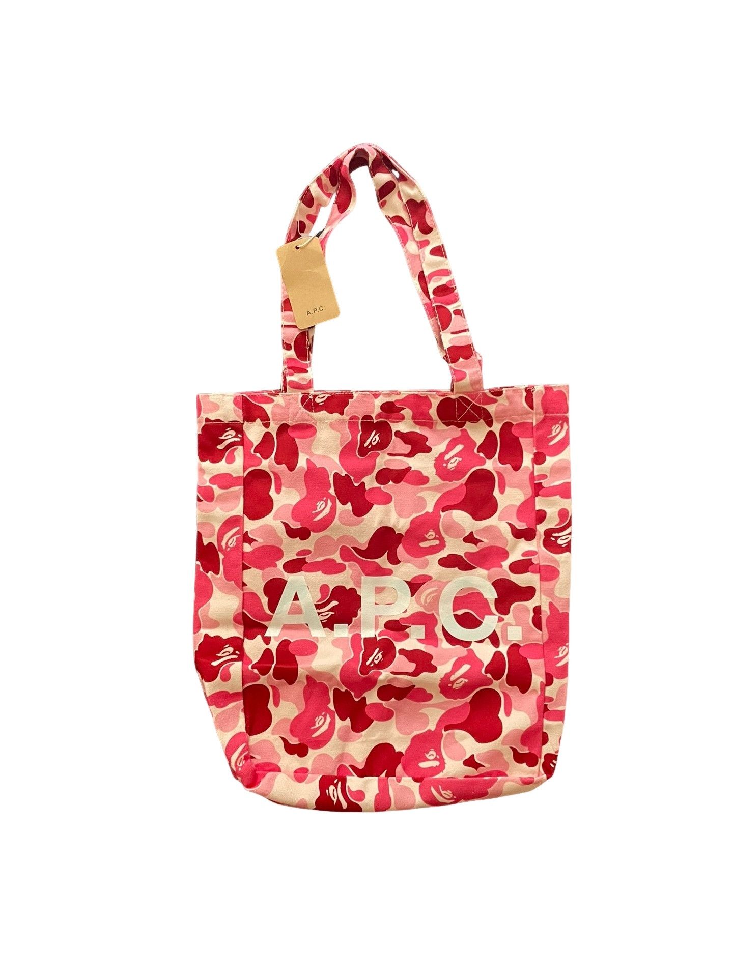A.P.C. × Bape A.P.C. x Bape Pink Camo Tote Bag ONE SIZE Size ONE SIZE - 1 Thumbnail