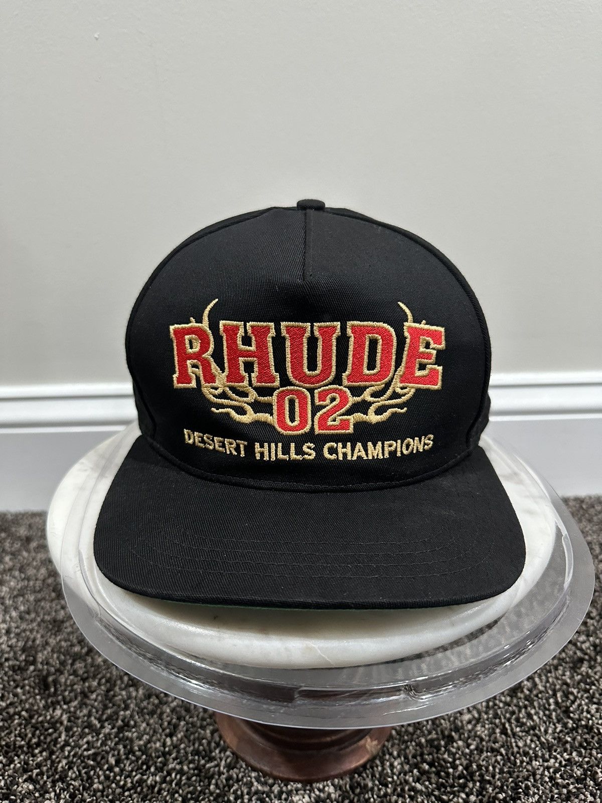 Rhude Rhude Desert Hills Champions Racing 02 Black / Red Hat Size ONE SIZE - 1 Thumbnail