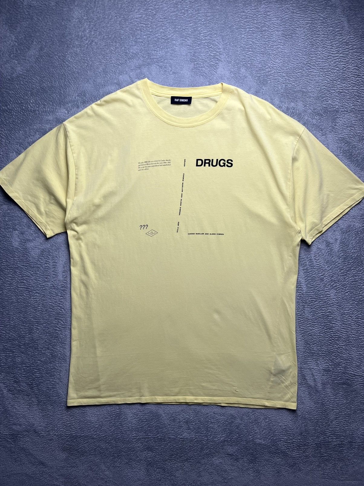 Raf Simons Raf simons - AW/18 “drugs” tee Size US M / EU 48-50 / 2 - 2 Thumbnail