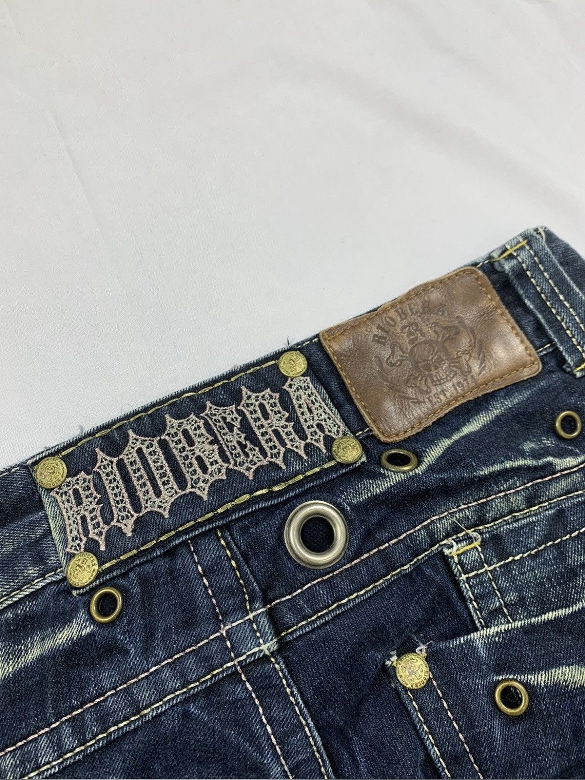 Japanese Brand Sick Flared Japanese Riobera Jeans Lgb tornado Ifsix style Size US 29 - 4 Thumbnail