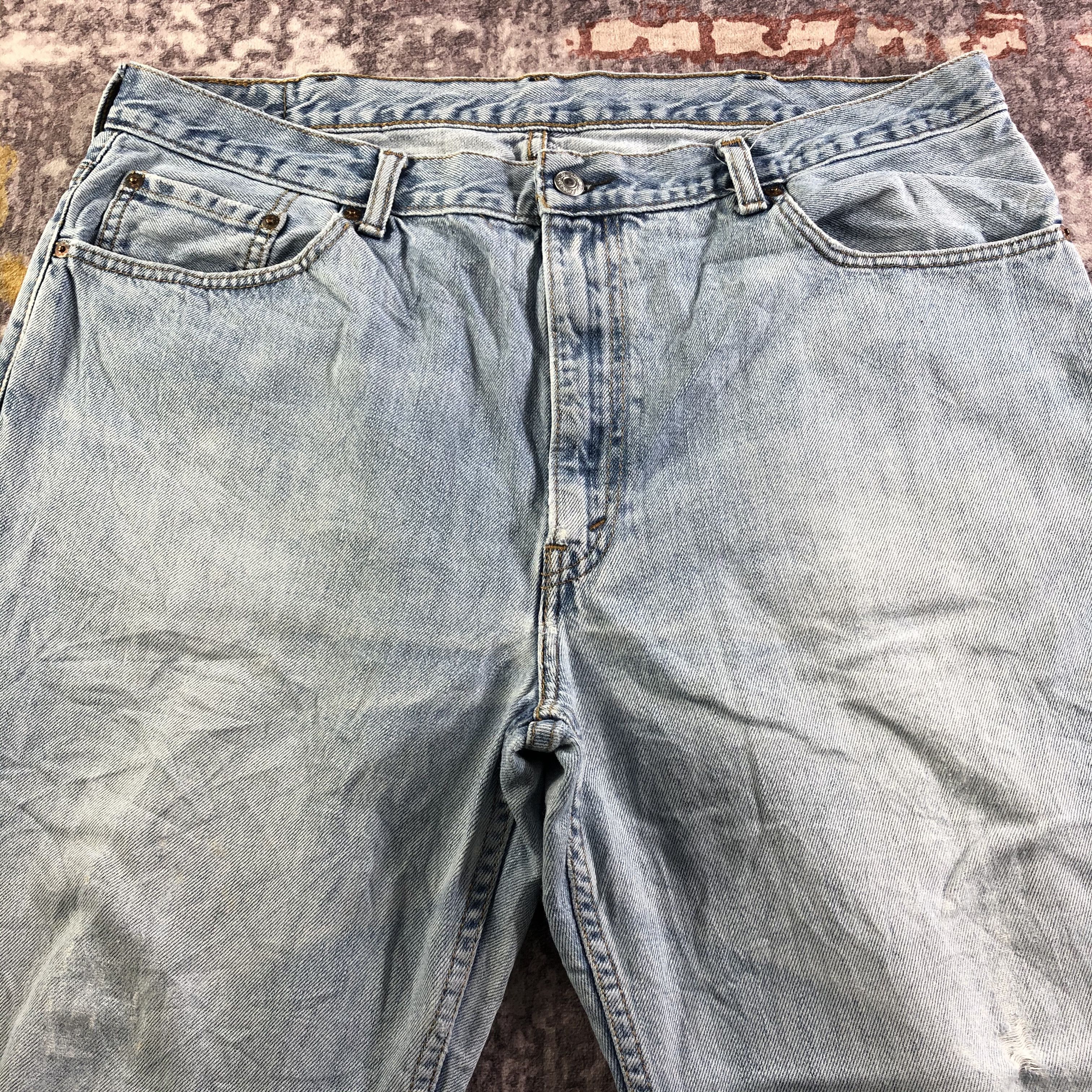 Levi's × Vintage Vintage Light Wash Levis 550 Jeans-JM3360 Size US 39 - 3 Thumbnail