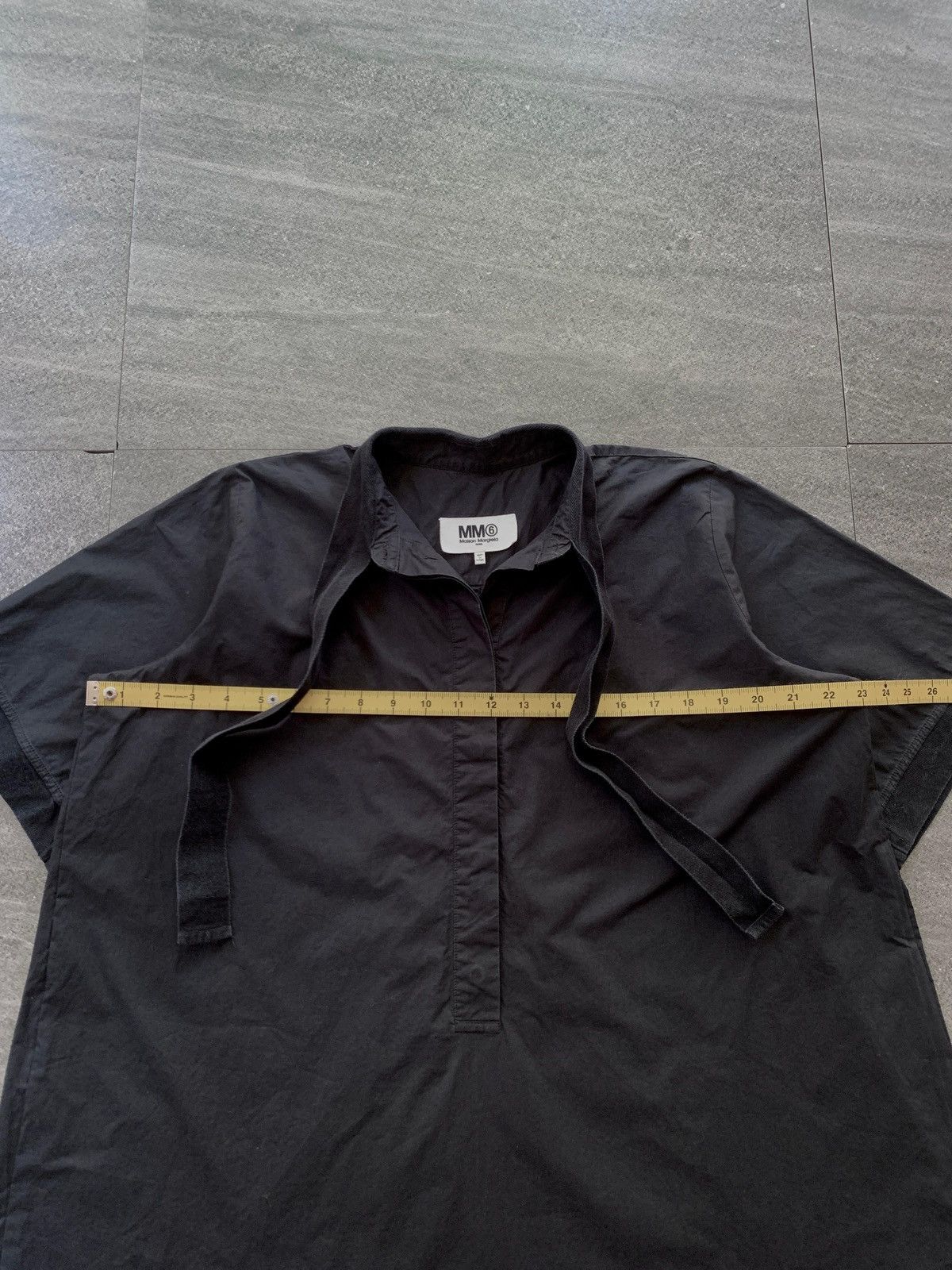 Maison Margiela FREE TAX! MM6 Ribbon Collared Shirt Size US M / EU 48-50 / 2 - 11 Thumbnail