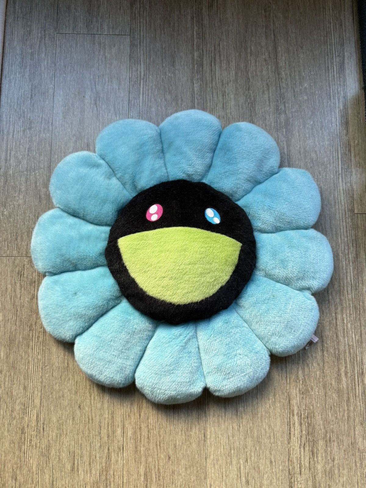 Takashi Murakami Takashi Murakami Blue Black 60cm Plush Pillow Size ONE SIZE - 1 Thumbnail